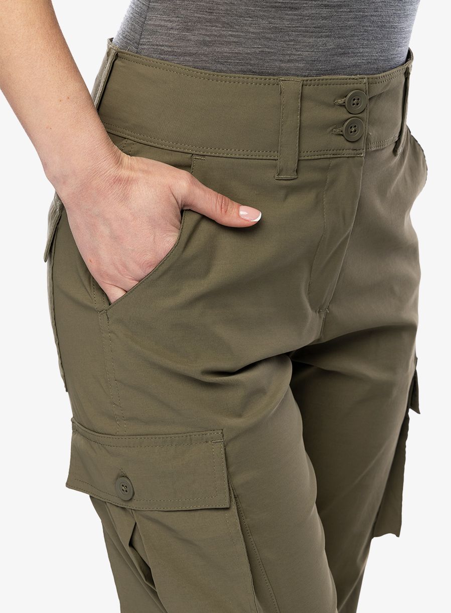 Turistické kalhoty dámské Craghoppers NosiLIfe Jules Trouser - wild olive