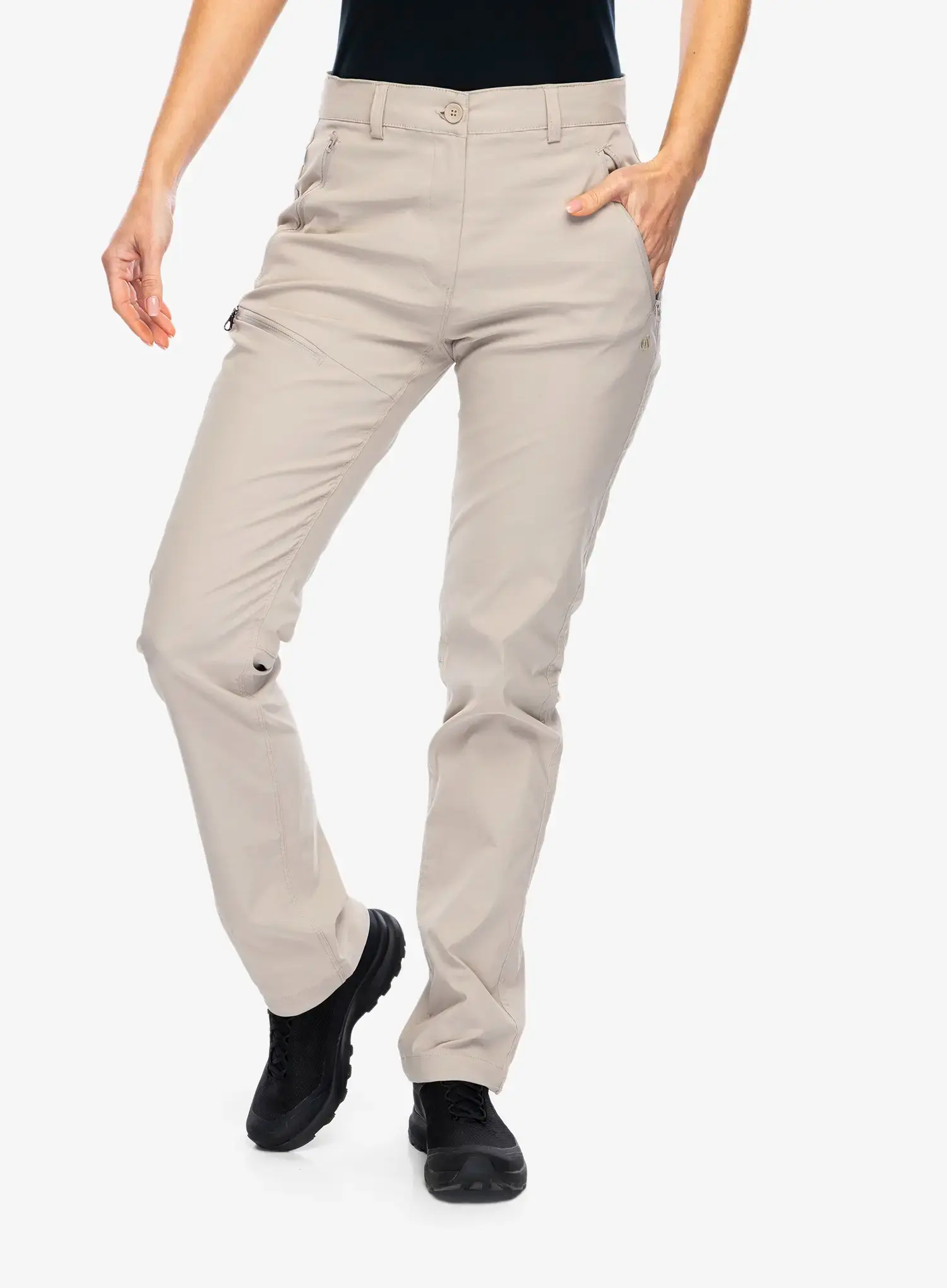 Turistické kalhoty dámské Craghoppers NosiLife Pro Trouser III - soft mushroom