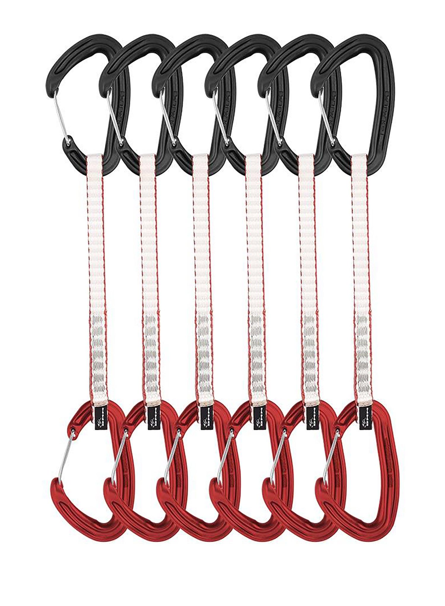 Lezecké expresky DMM Alpha Wire 18 cm 6-pack - red
