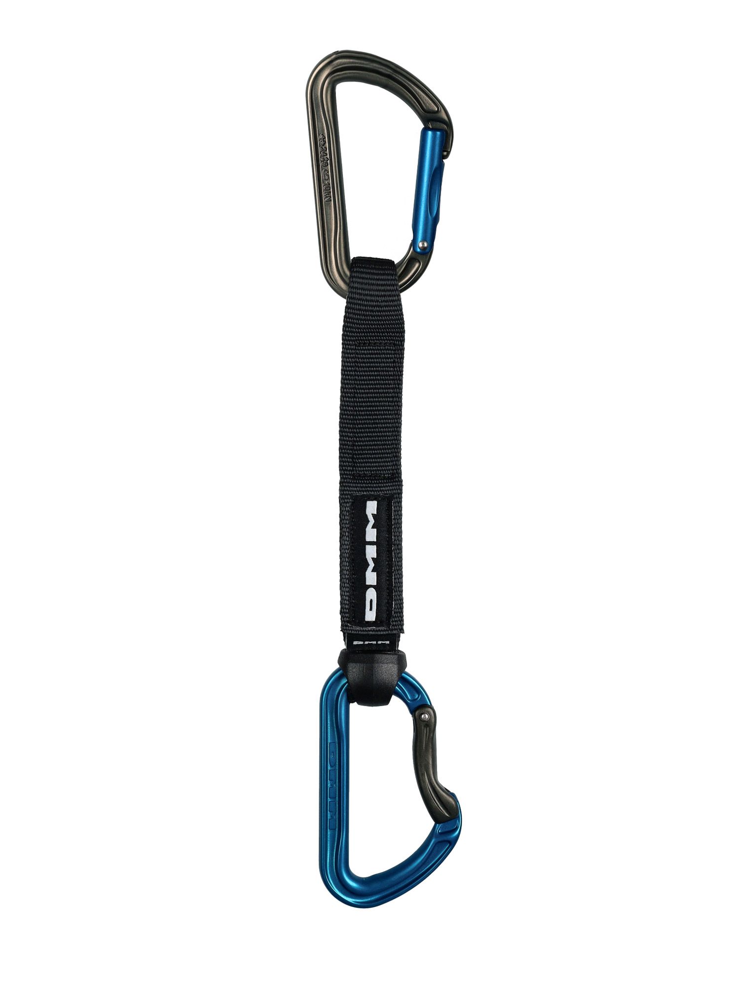 Expreska DMM Shadow Quickdraw 18 cm - titanium/blue
