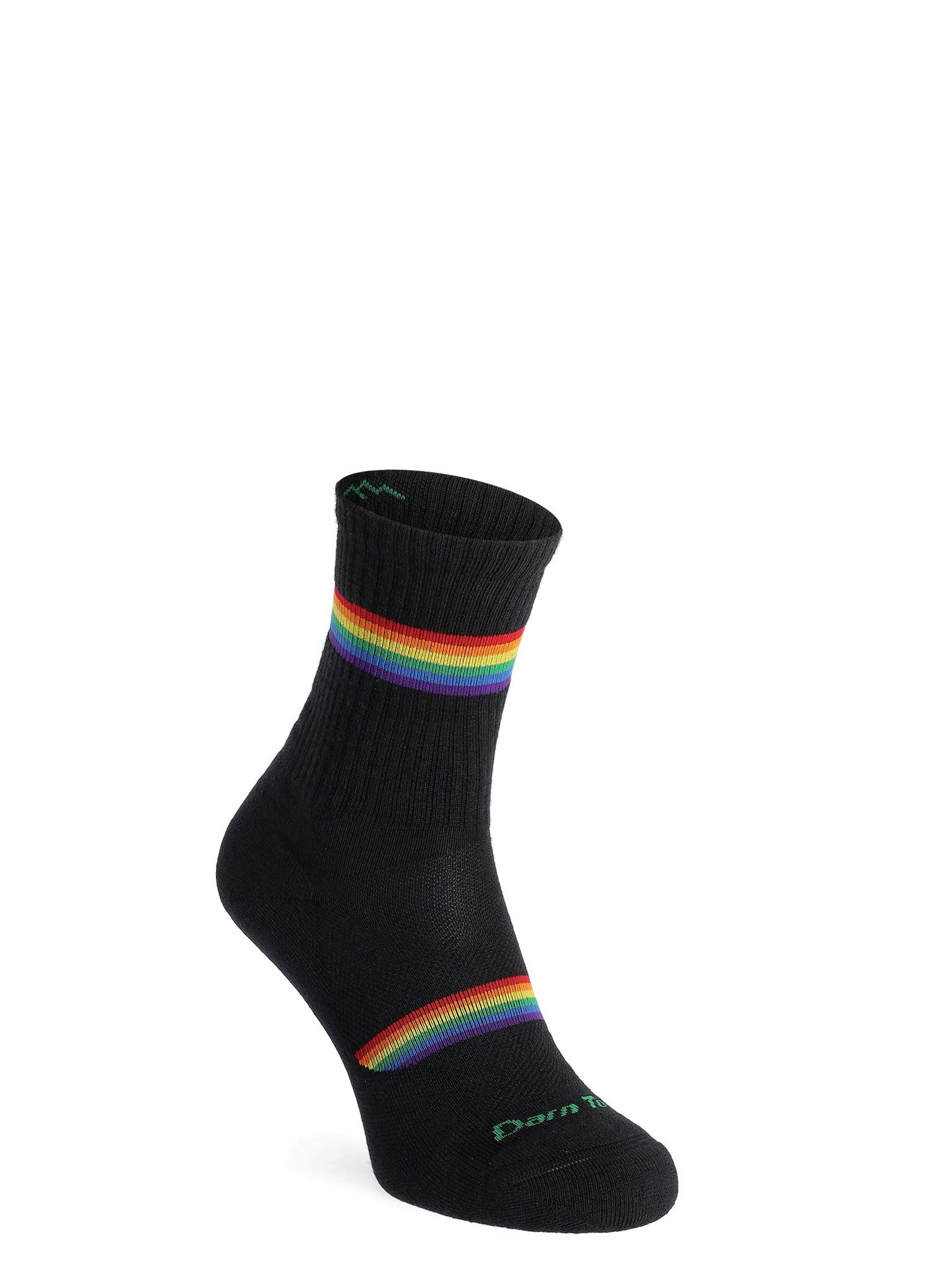 Ponožky Darn Tough Prism Micro Crew Lightweight with Cushion - black