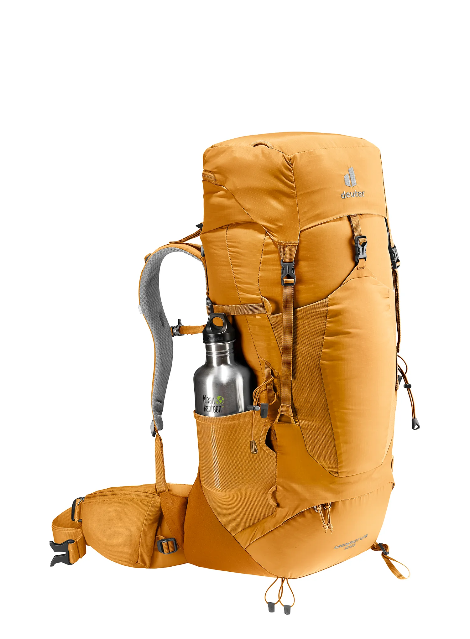 Trekový batoh Deuter Aircontact Lite 40 + 10 - amber/maple