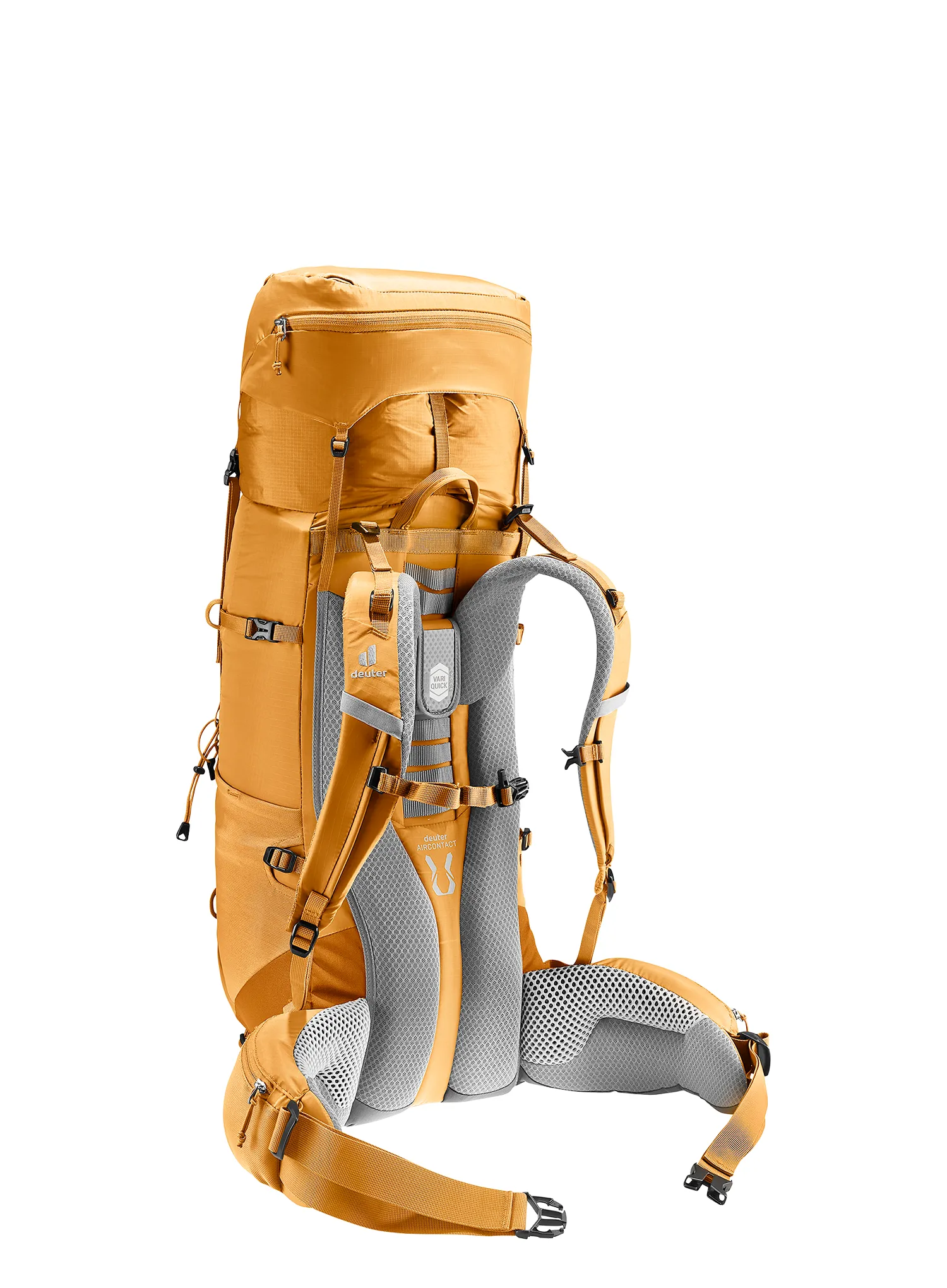 Trekový batoh Deuter Aircontact Lite 40 + 10 - amber/maple
