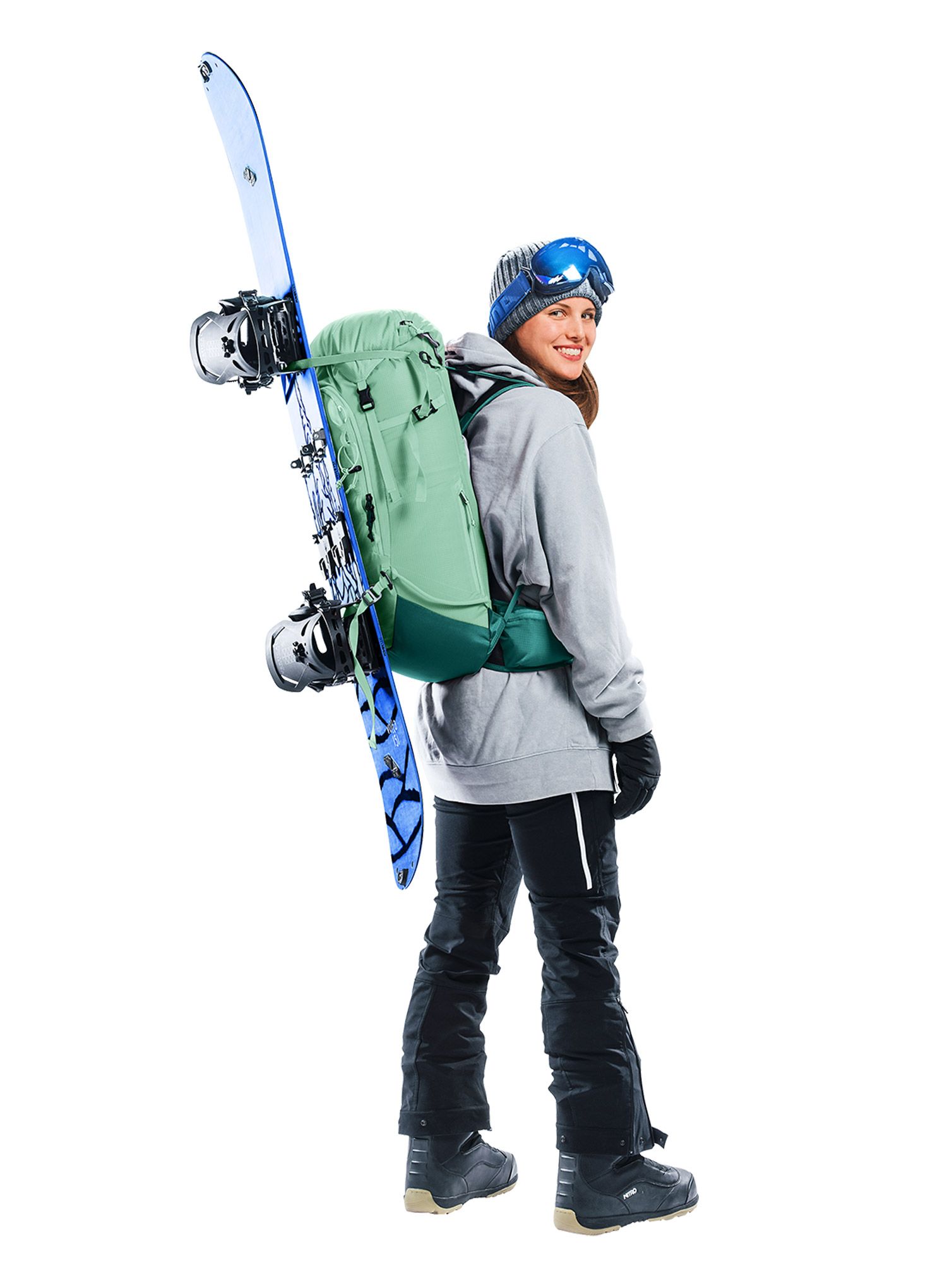 Dámský batoh Deuter Freescape Lite 24 SL - spearmint/deep sea