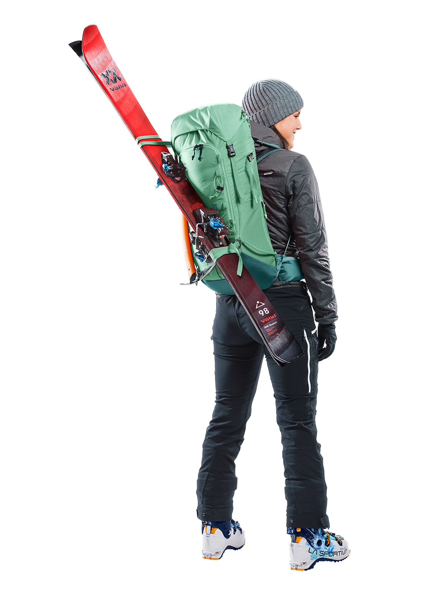 Dámský batoh Deuter Freescape Lite 24 SL - spearmint/deep sea