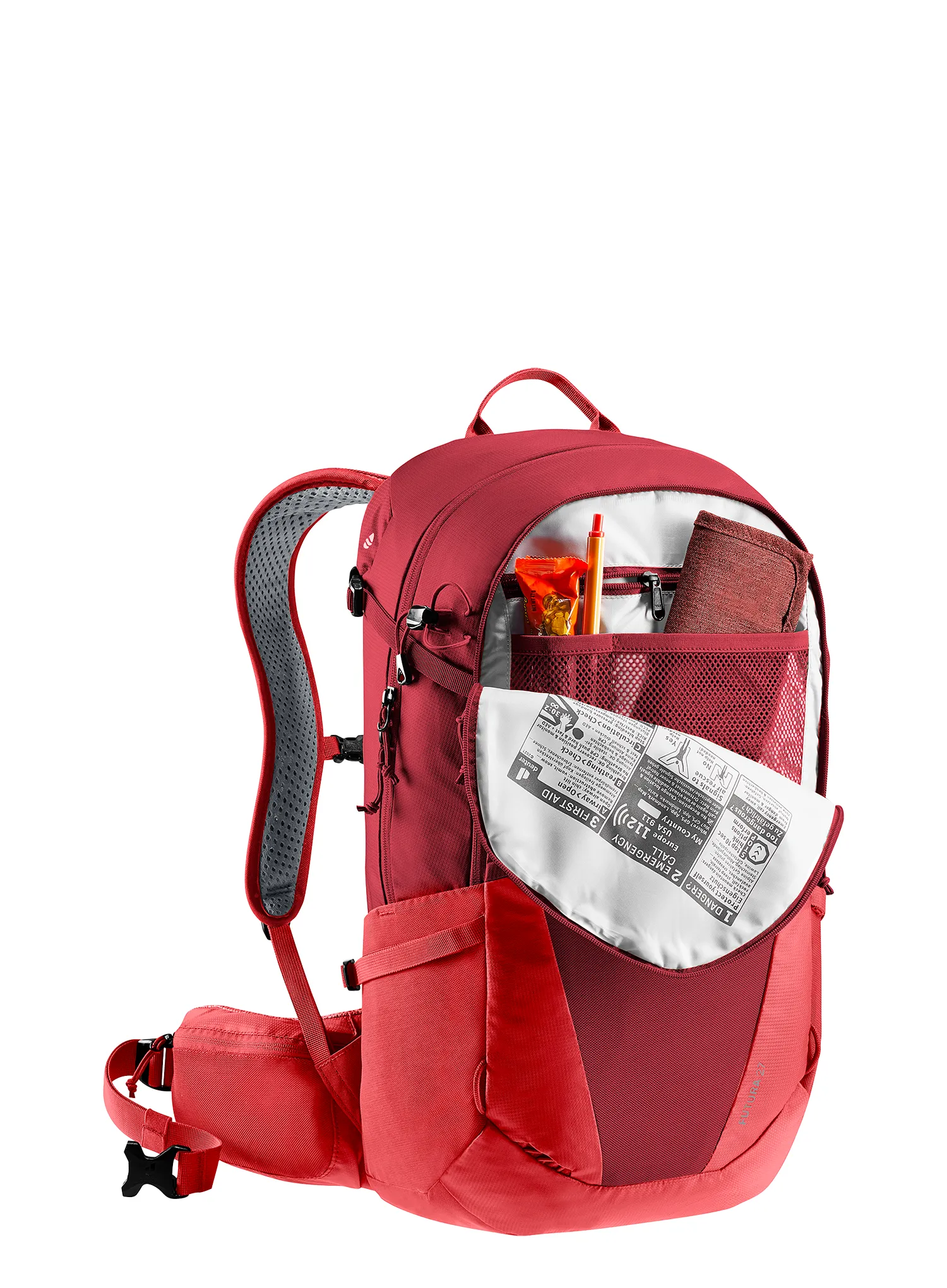 Turistický batoh Deuter Futura 27 - masala/cherry
