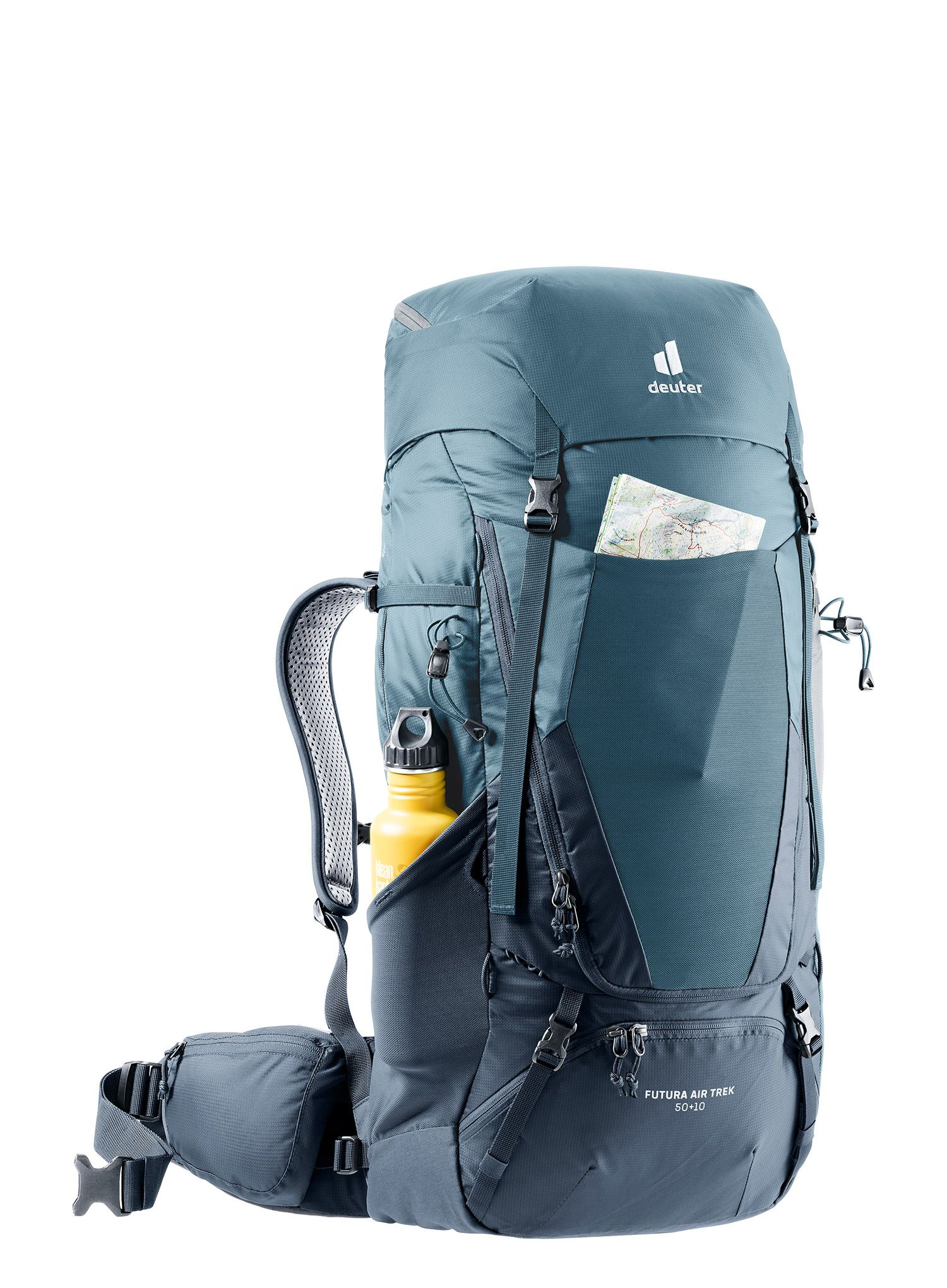 Trekový batoh Deuter Futura Air Trek 50 + 10 - atlantic/ink
