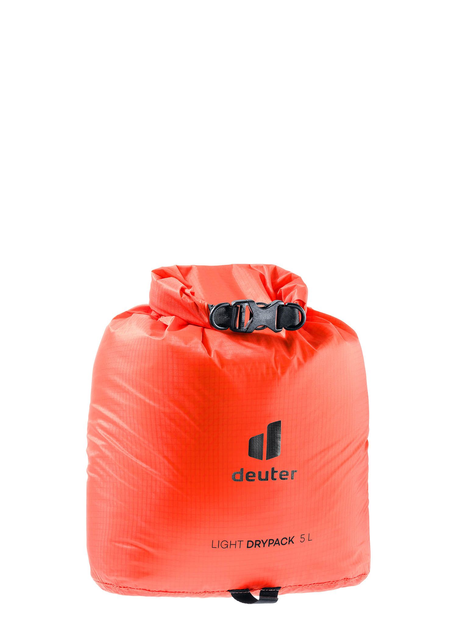 Vodotěsný vak Deuter Light Drypack 5 - papaya