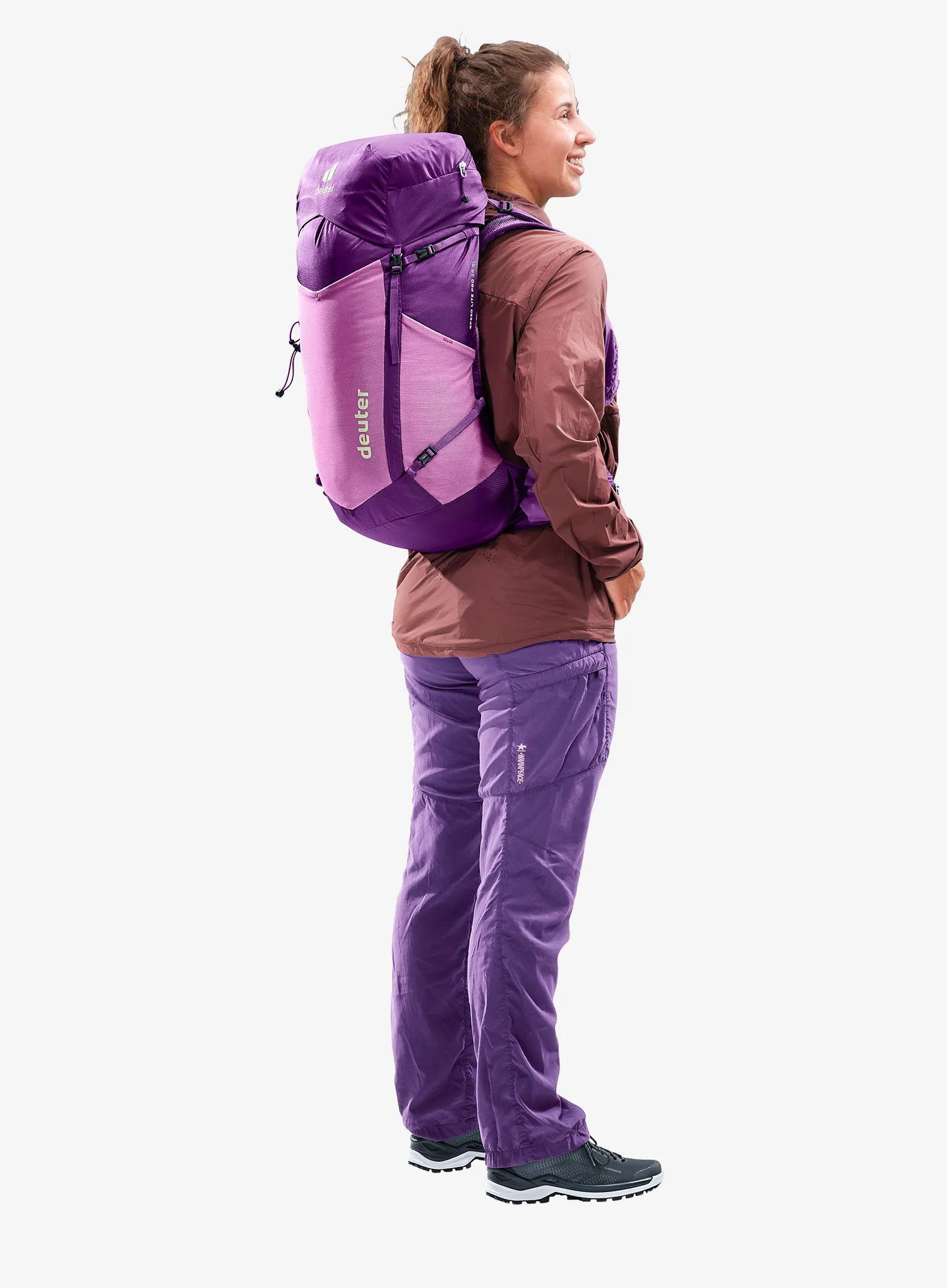 Dámský turistický batoh Deuter Speed Lite Pro 28 SL - lotus/mystic