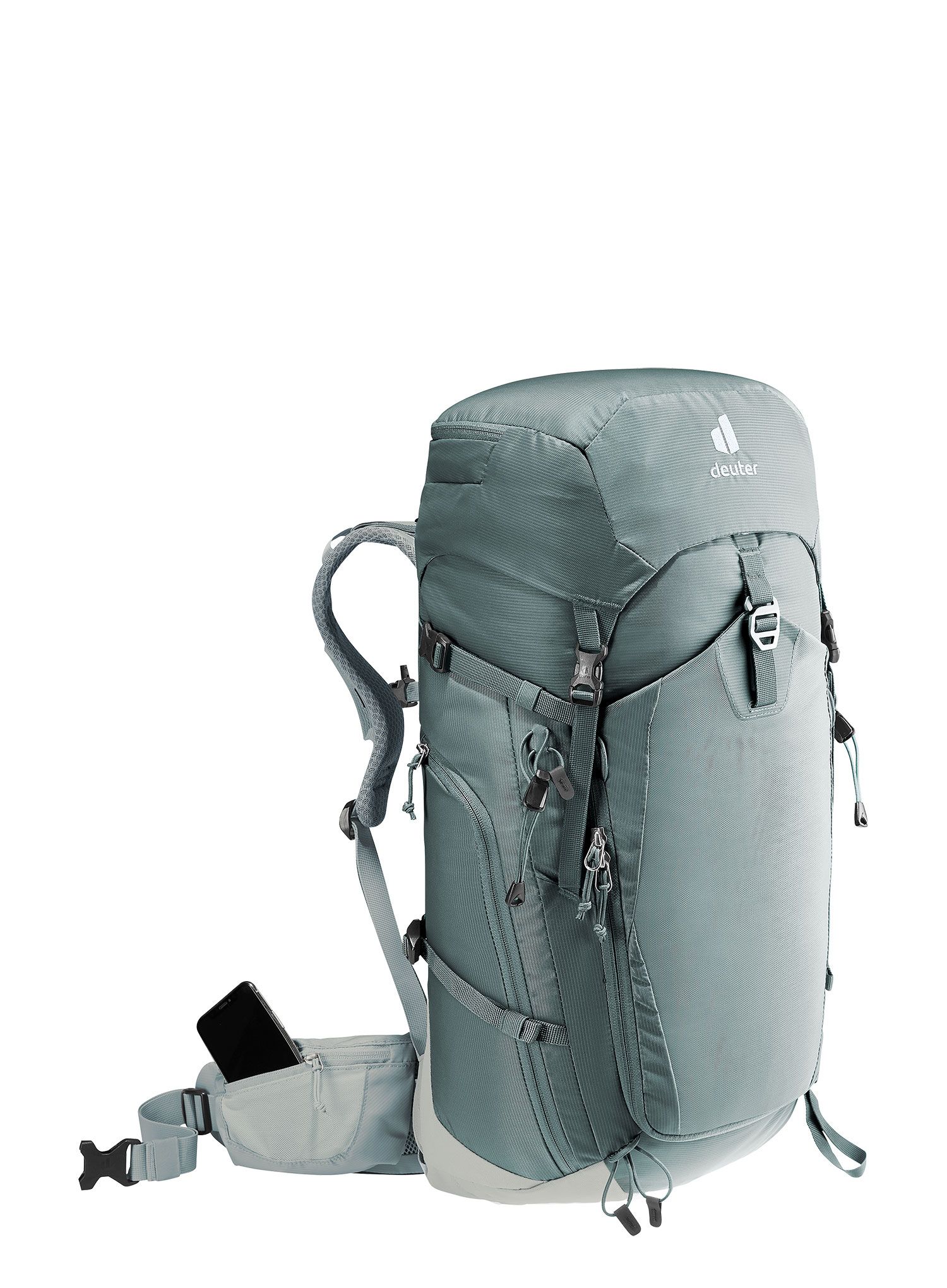 Dámský batoh Deuter Trail Pro 34 SL - teal/tin/tin