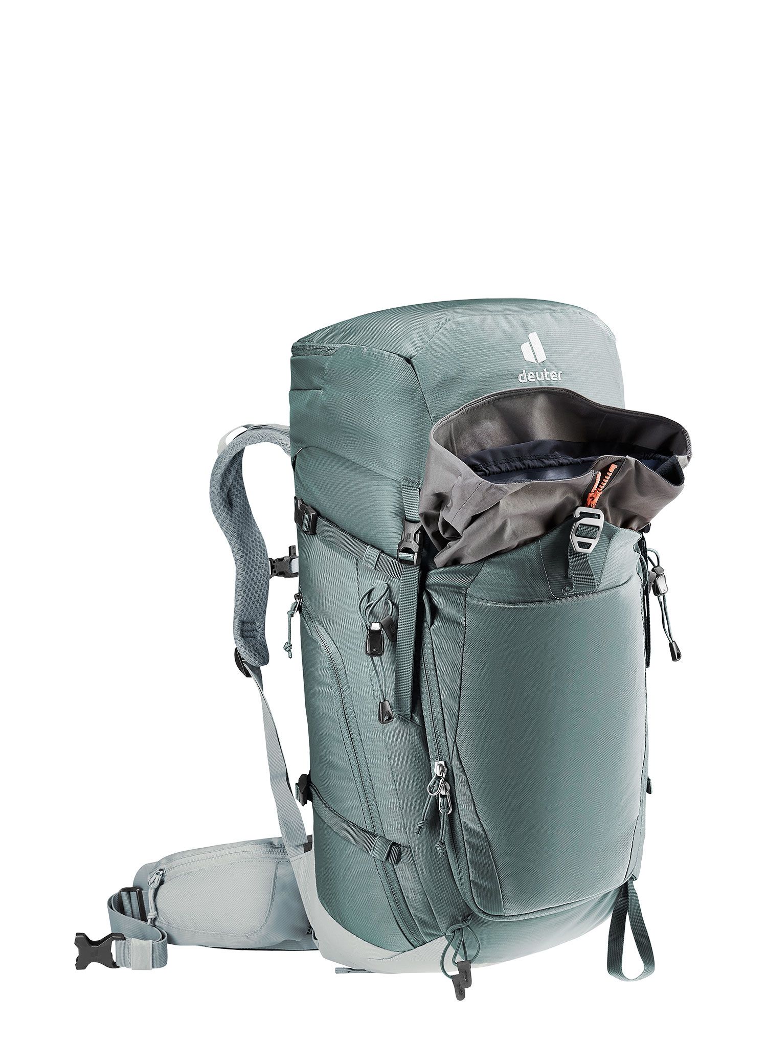 Dámský batoh Deuter Trail Pro 34 SL - teal/tin/tin