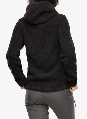 Fleecová mikina dámská Didriksons Anniken Full Zip 2 - black