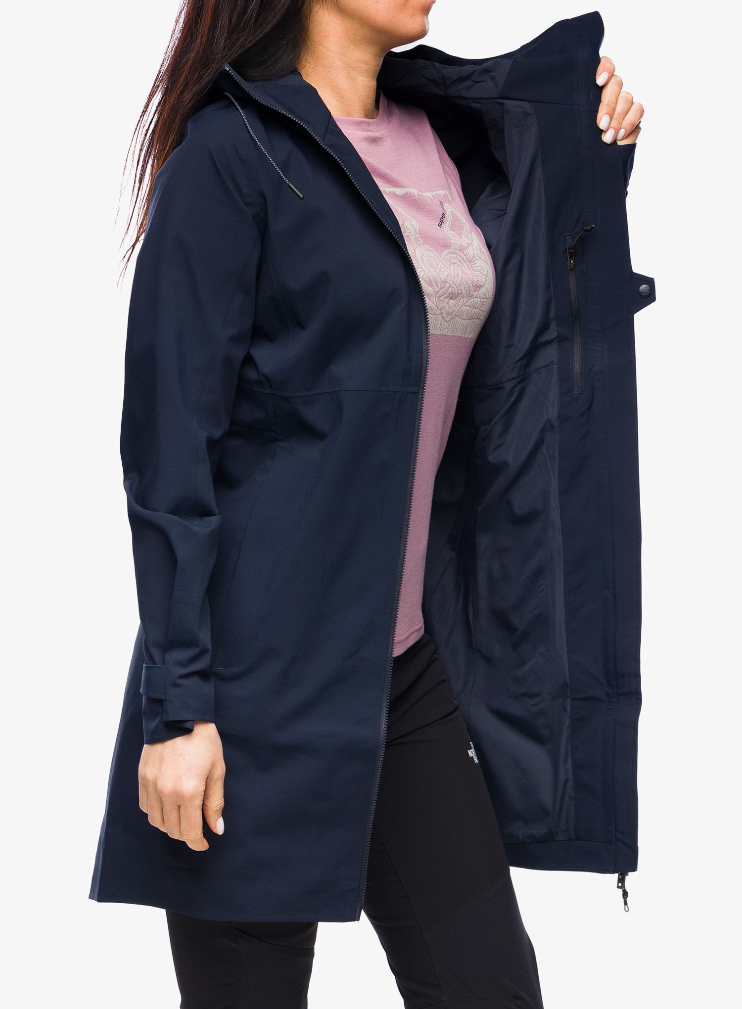 Dámský kabát Didriksons Bea Parka 6 - dark night blue