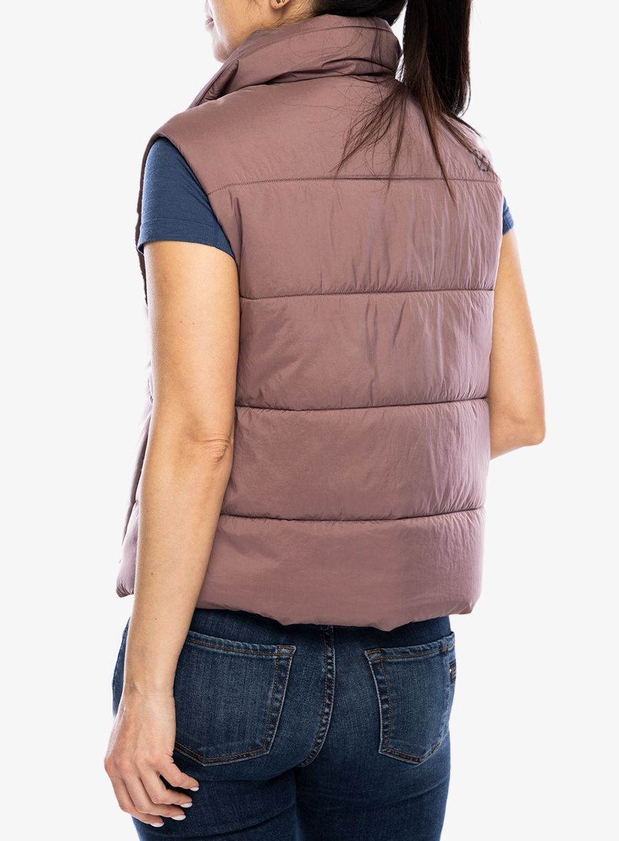 Vesta dámská Didriksons Charlen Vest - faded wine