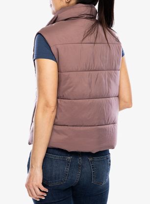 Vesta dámská Didriksons Charlen Vest - faded wine