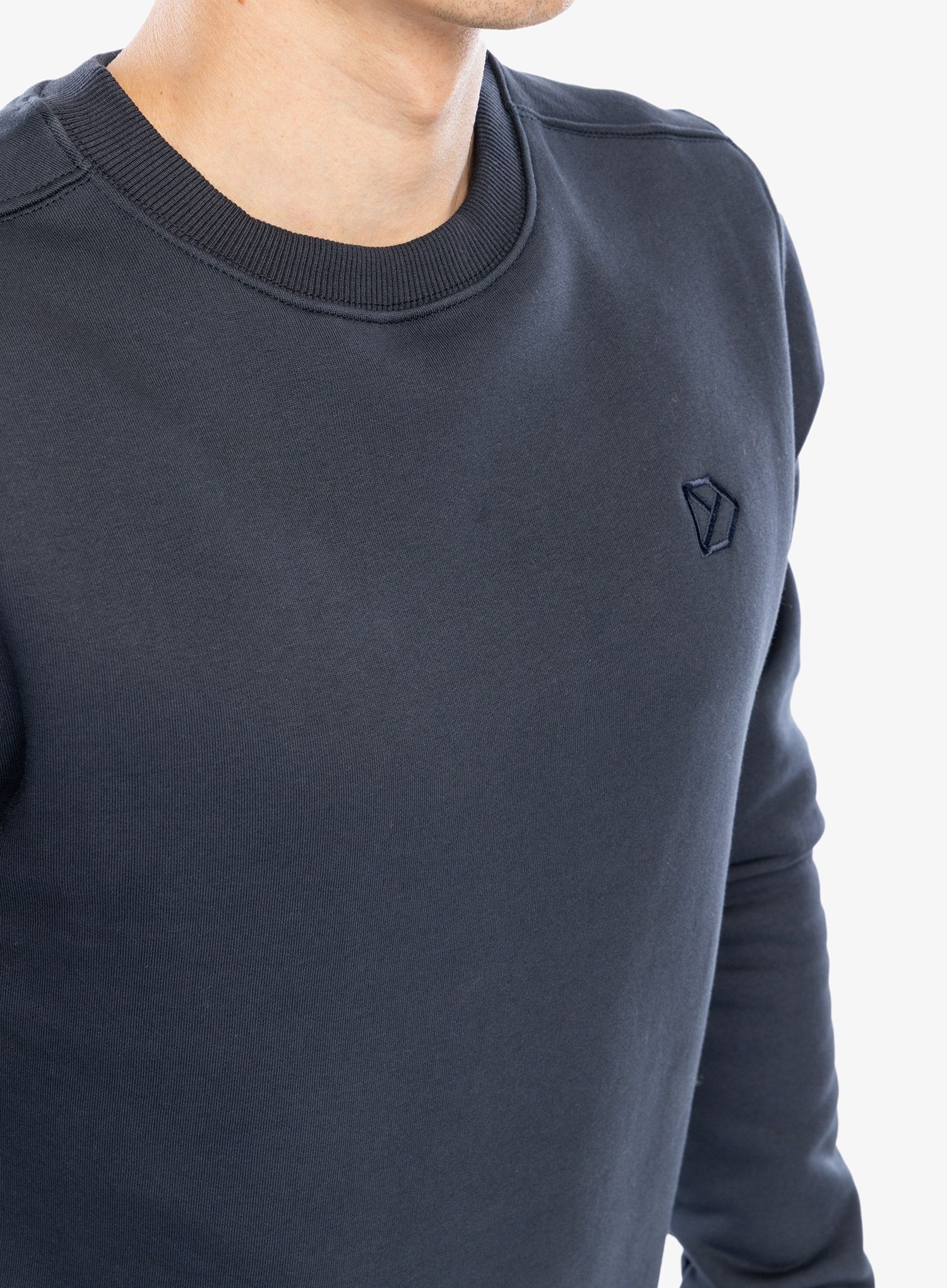 Mikina Didriksons Fyn Sweater - navy