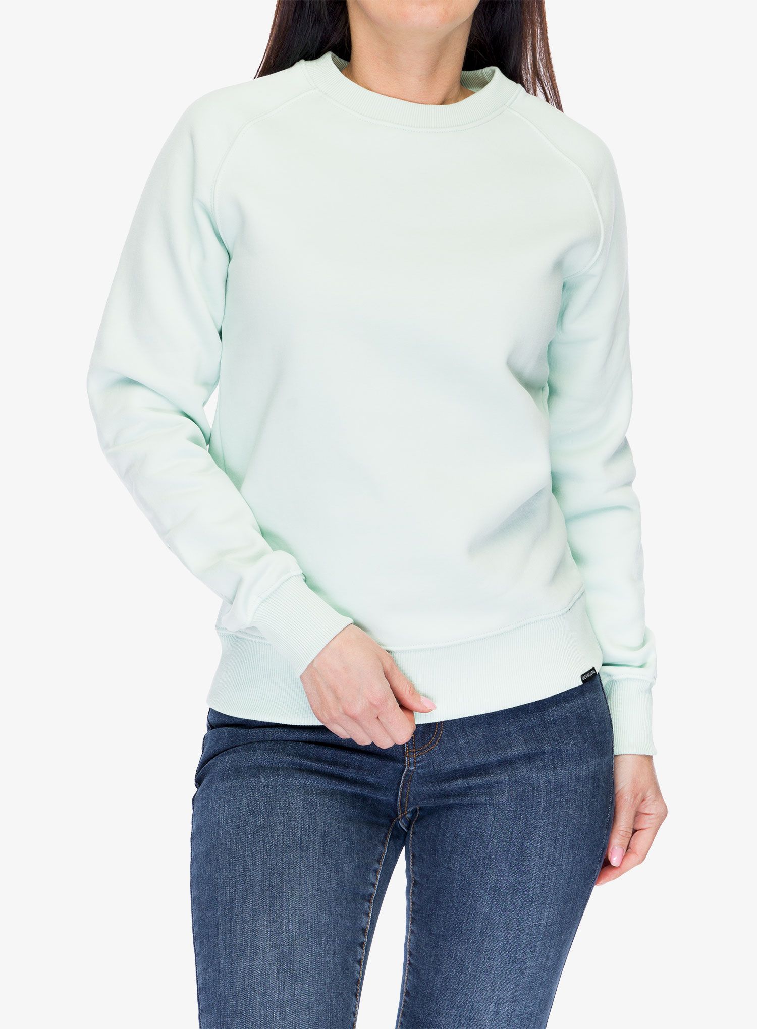 Dámská mikina Didriksons Fyn Sweater - pale mint