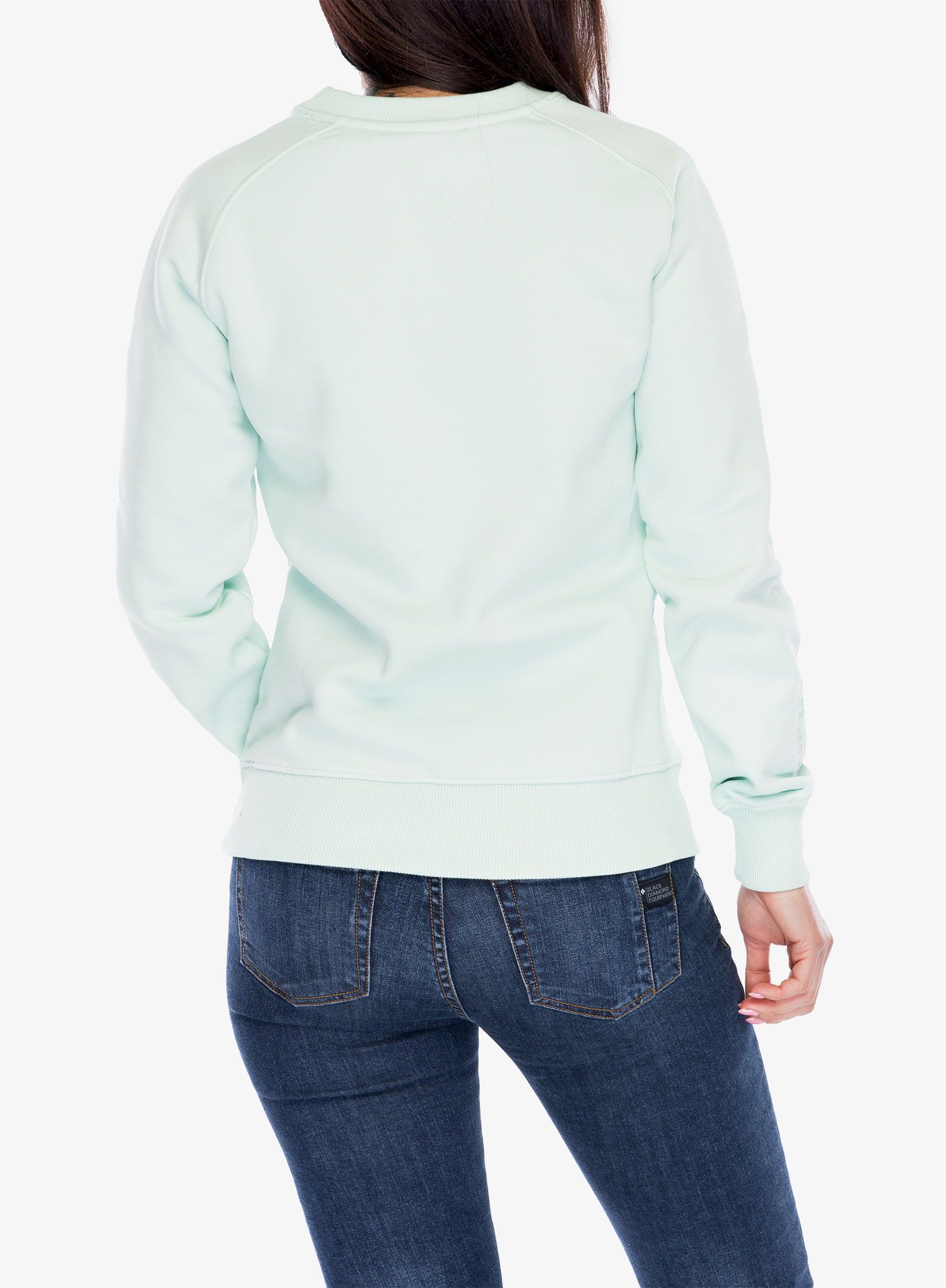 Dámská mikina Didriksons Fyn Sweater - pale mint