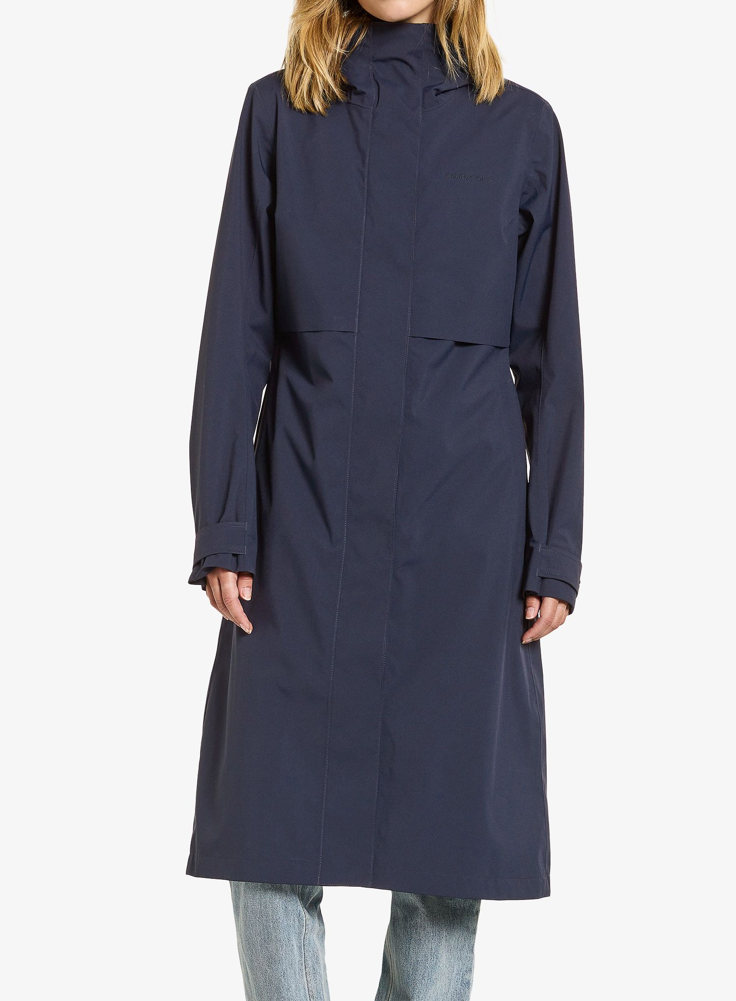 Dámský kabát Didriksons Sonja Parka Long 2 - dark night blue
