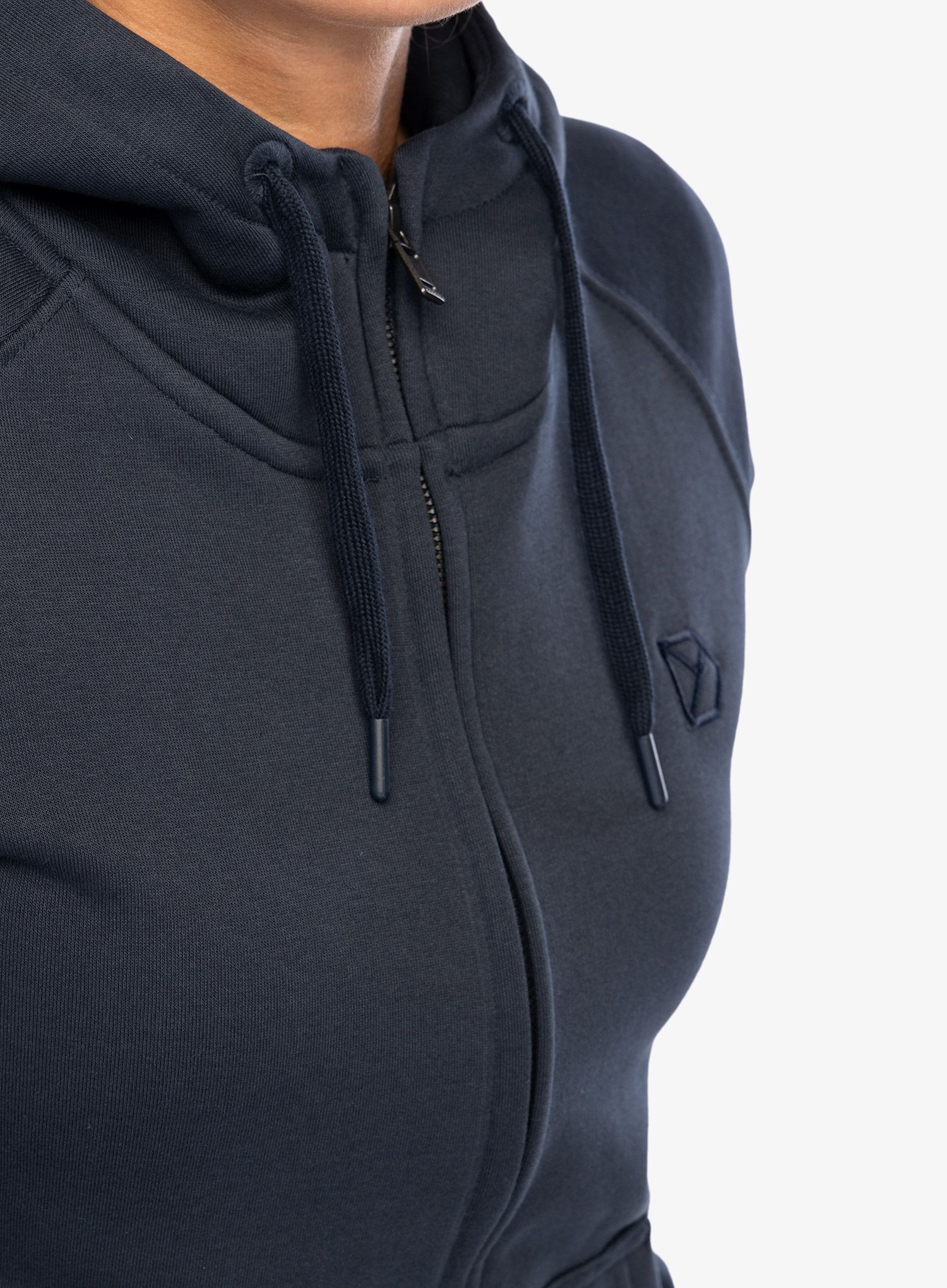 Dámská mikina se zipem Didriksons Ven Full Zip - navy