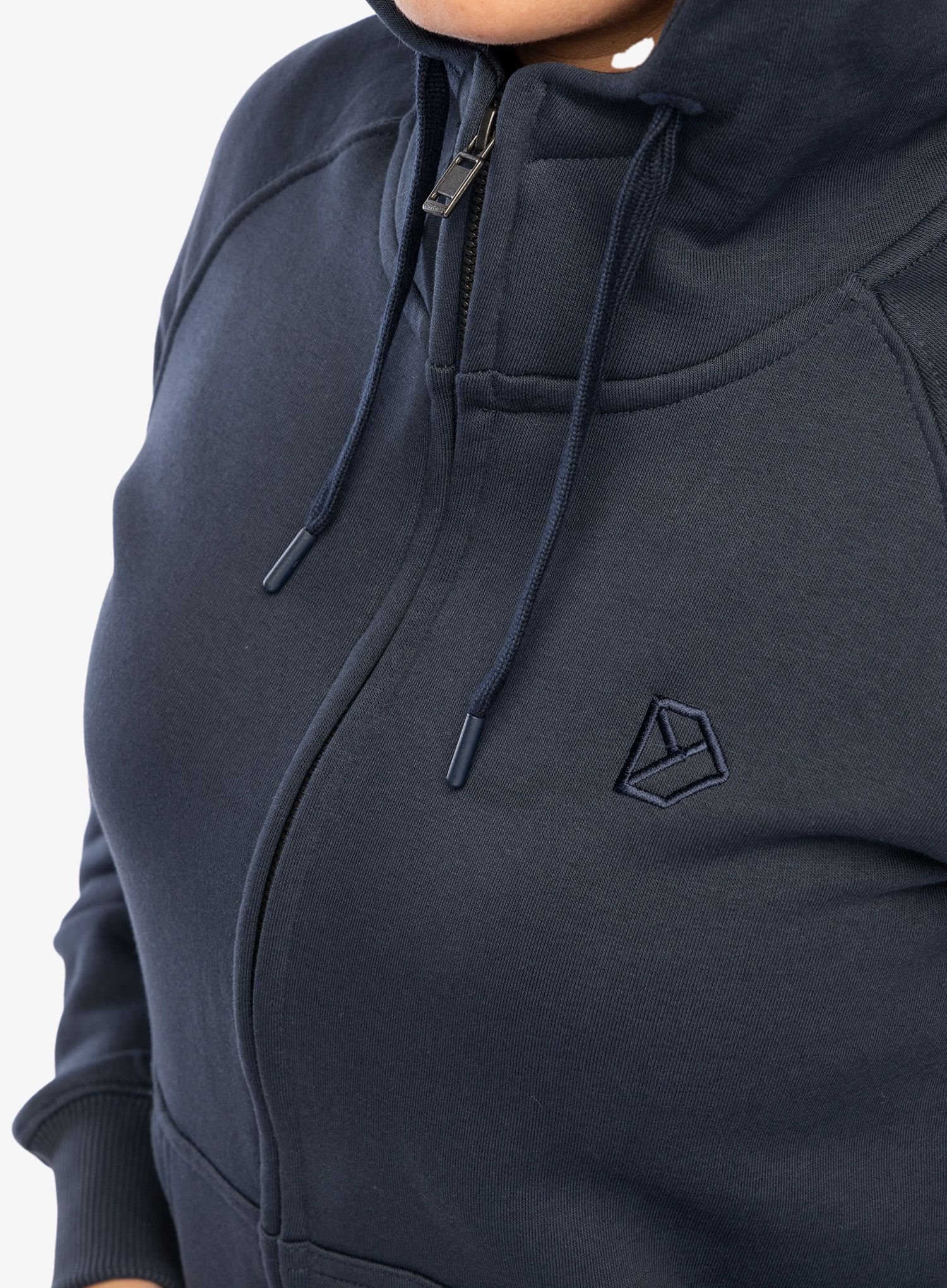 Dámská mikina se zipem Didriksons Ven Full Zip - navy
