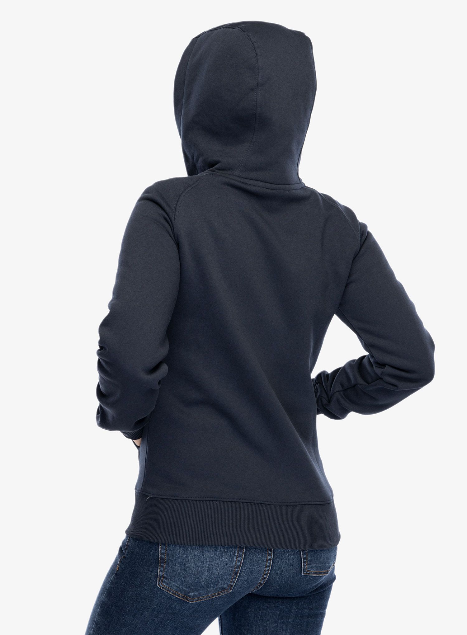 Dámská mikina se zipem Didriksons Ven Full Zip - navy