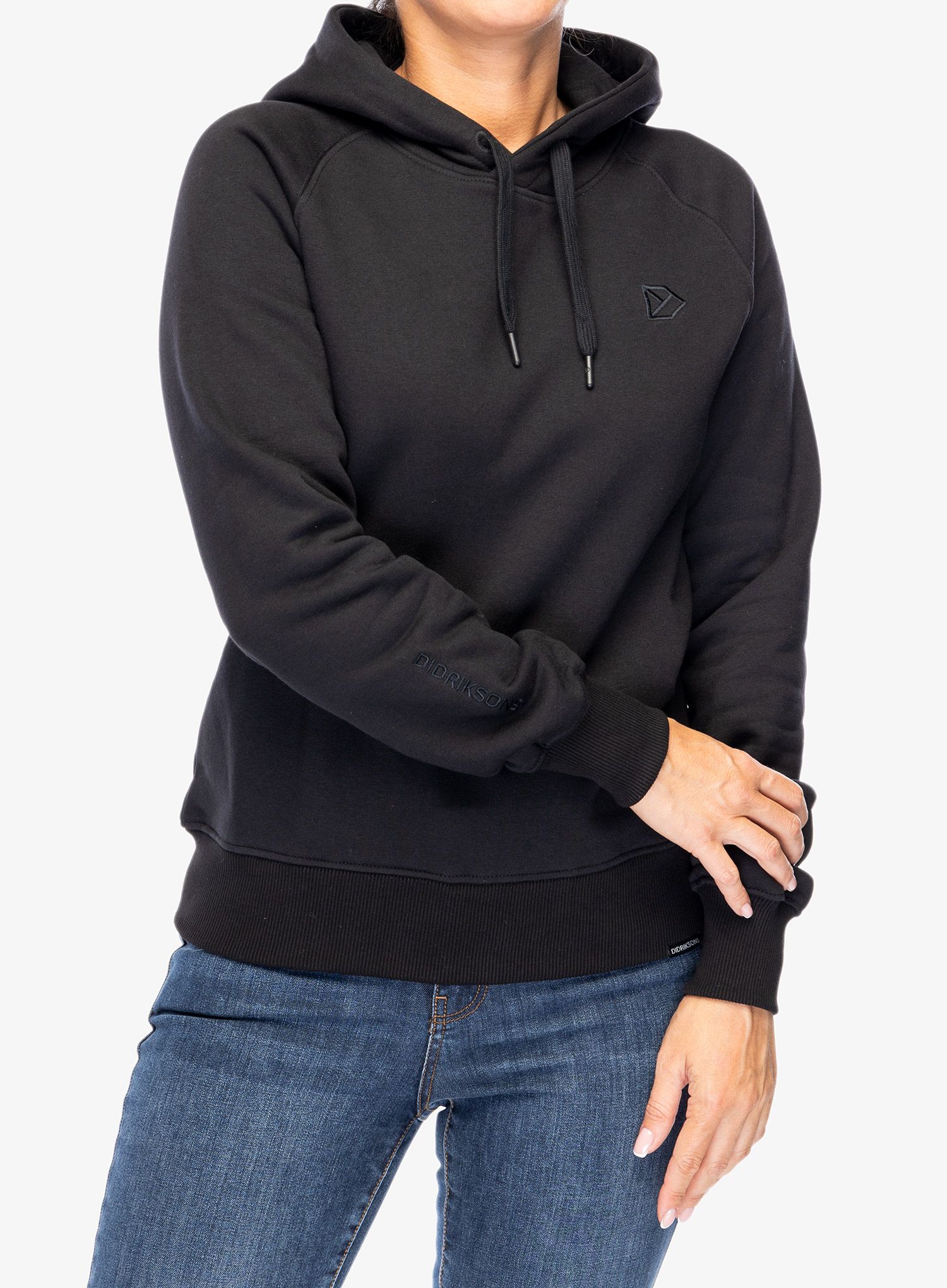 Dámská mikina s kapucí Didriksons Ven Hoodie - black