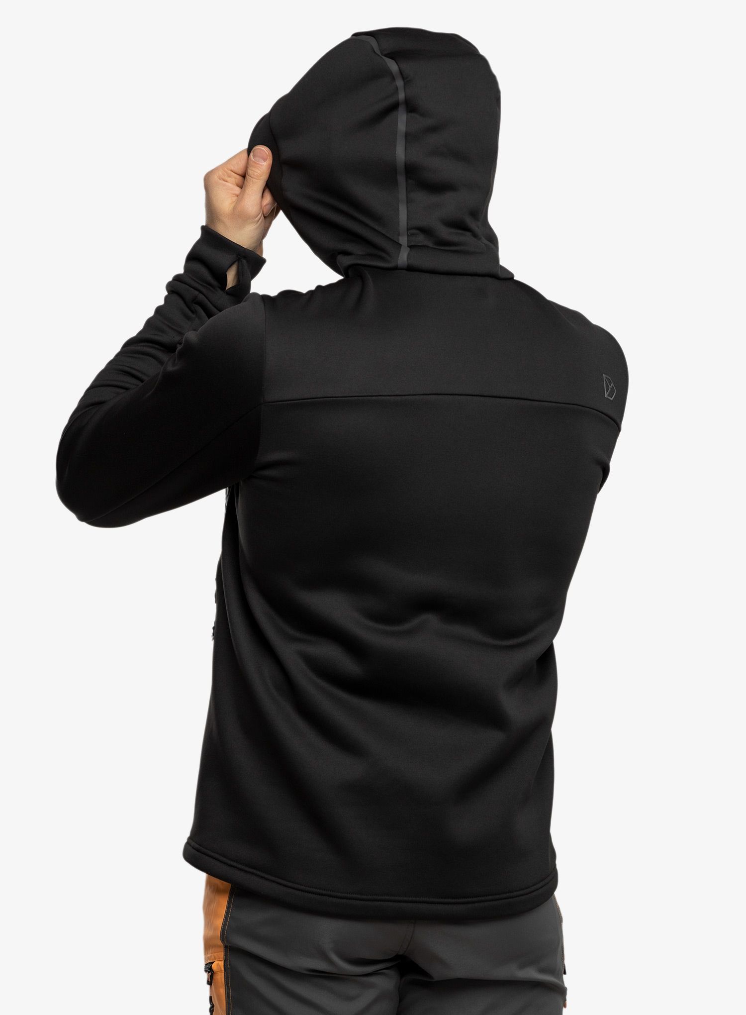 Hybridní bunda Didriksons Zuko Full Zip - black