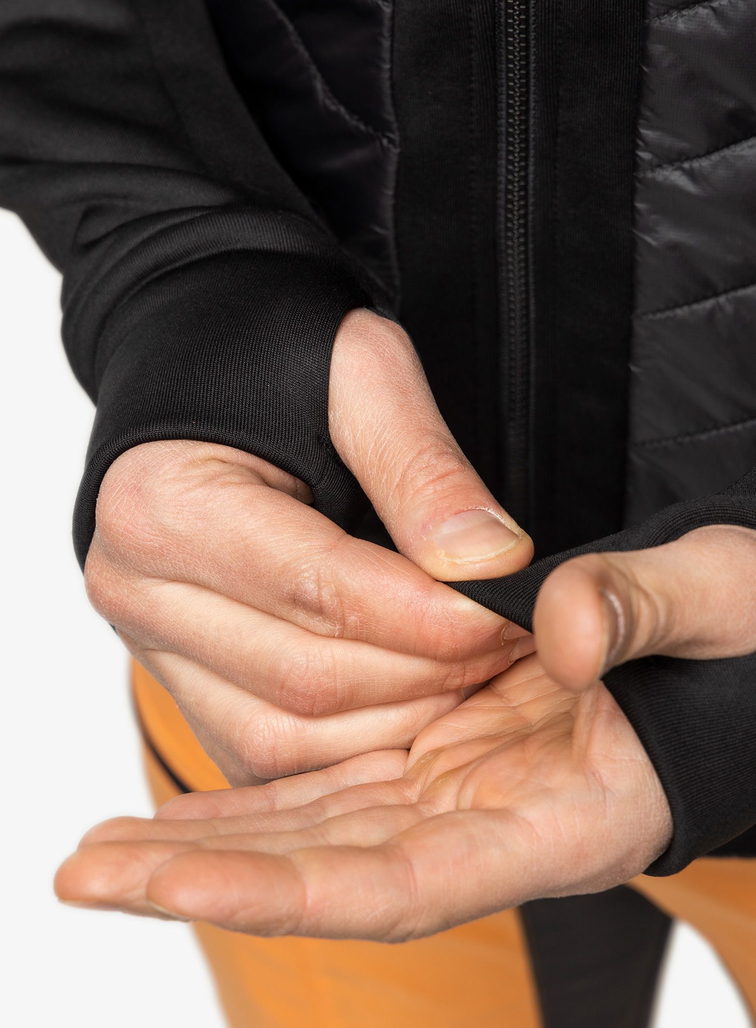 Hybridní bunda Didriksons Zuko Full Zip - black