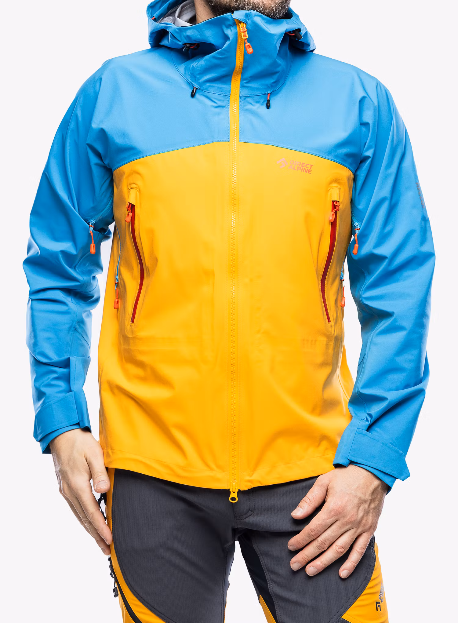 Bunda s membránou Direct Alpine Deamon - mango/ocean