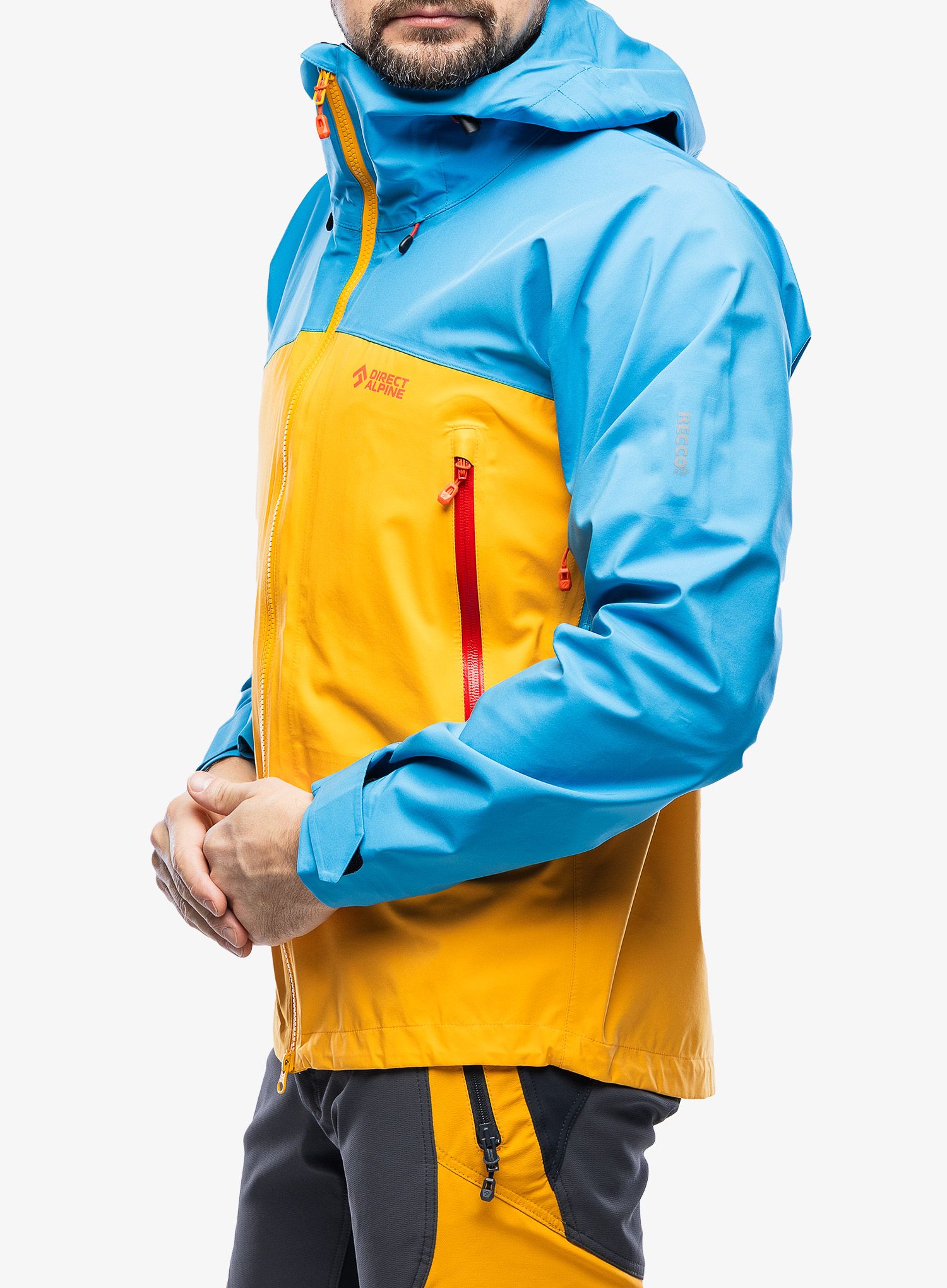 Bunda s membránou Direct Alpine Deamon - mango/ocean