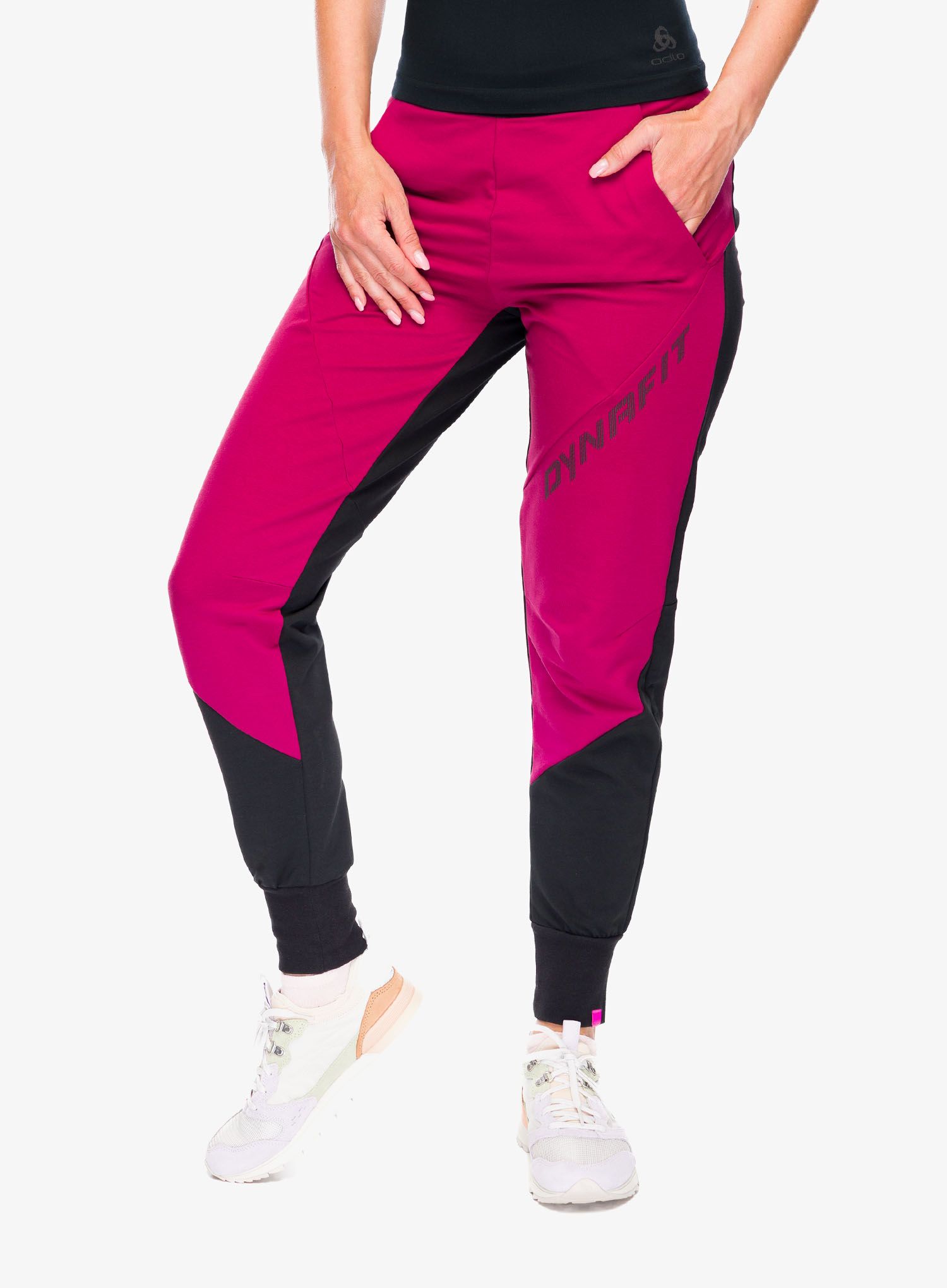 Kalhoty dámské Dynafit 24/7 Track Pants  - beet red melange