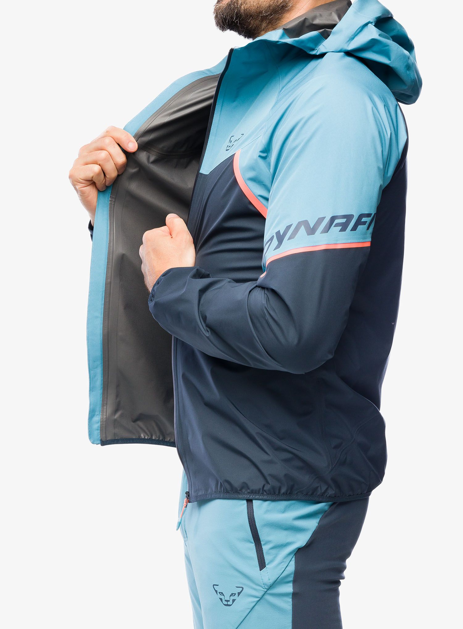 Bunda na běhání Dynafit Alpine GTX Jacket - storm blue