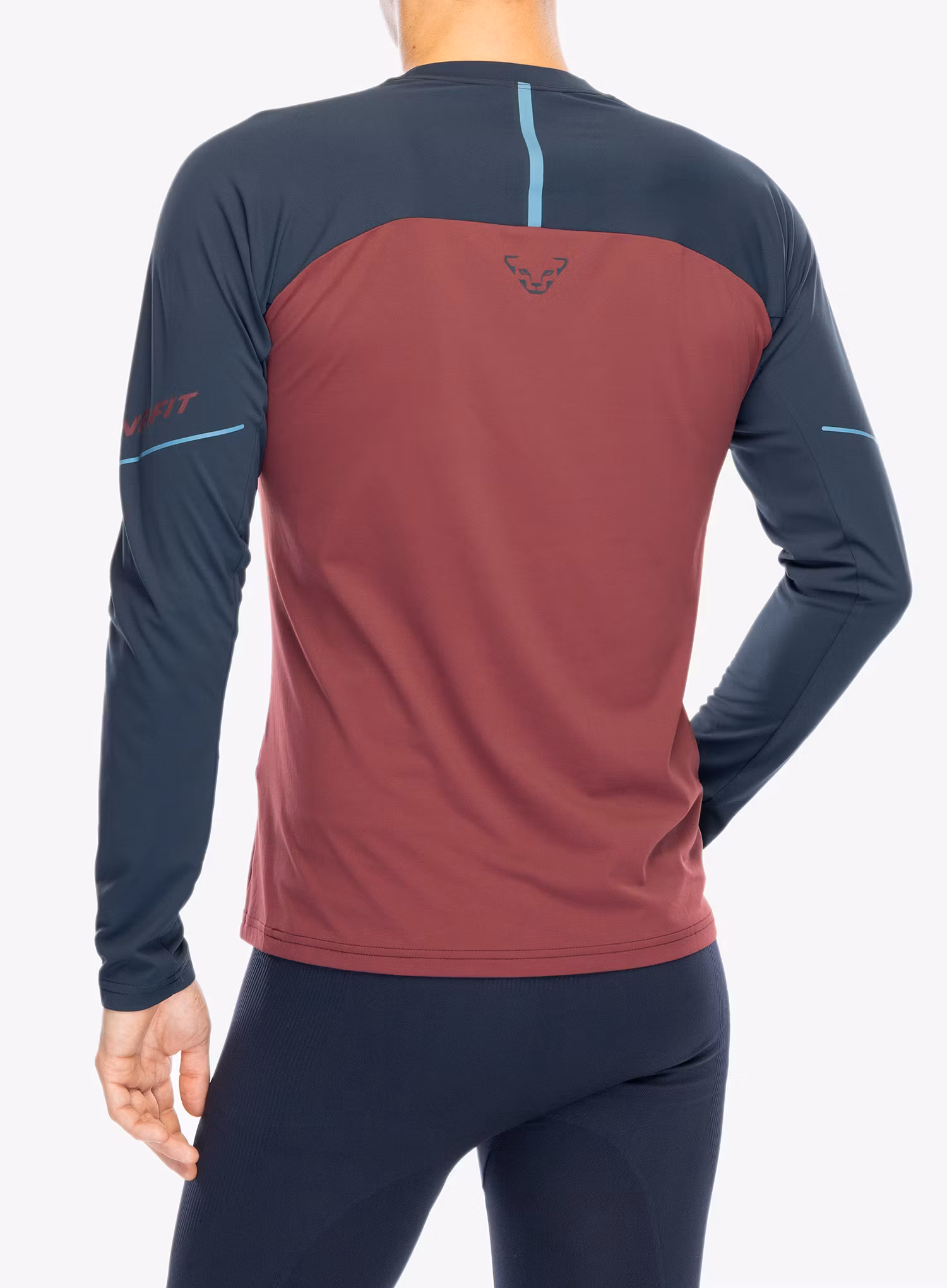 Mikina na běh Dynafit Alpine Pro L/S Tee - burgundy
