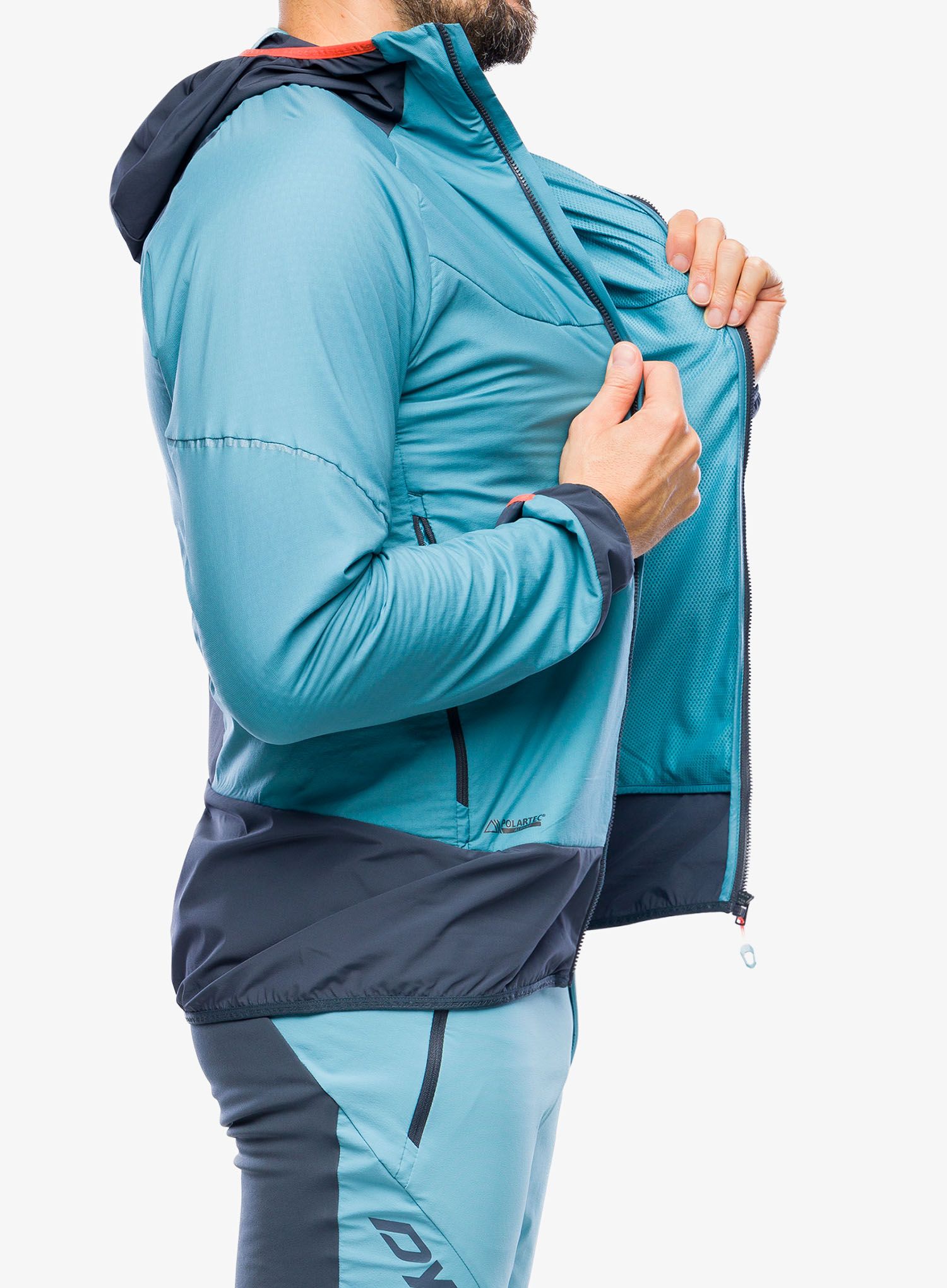 Bunda na skialpinismus Dynafit Mezzalama PTC Alpha Jacket - storm blue