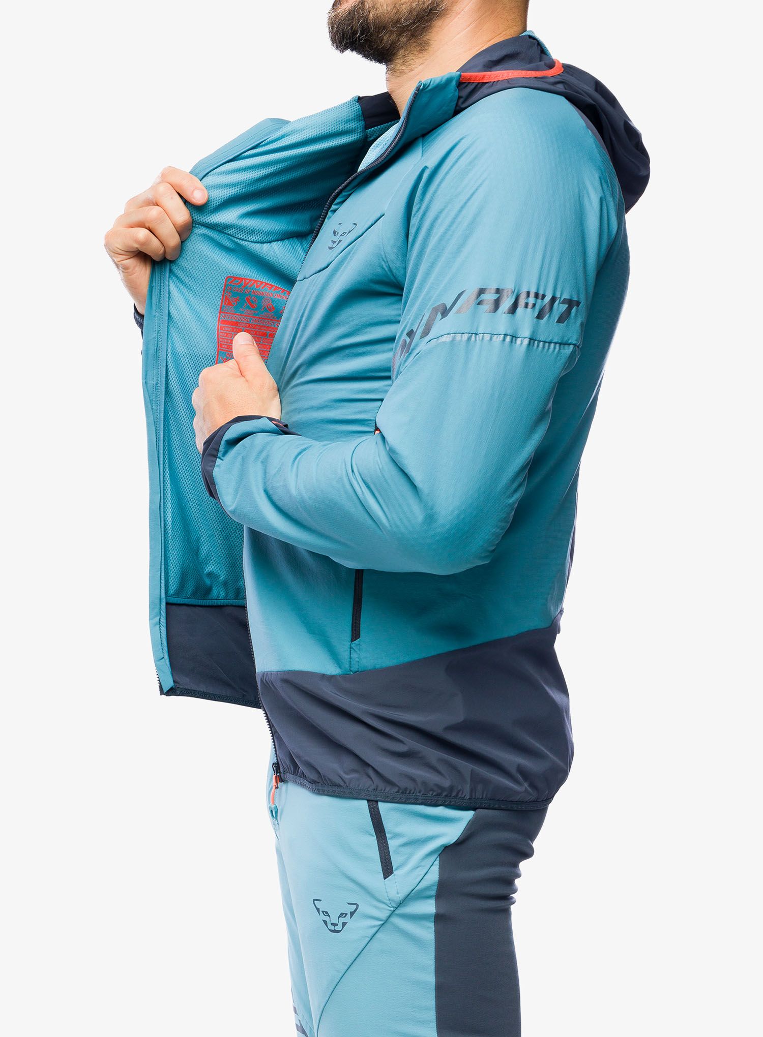 Bunda na skialpinismus Dynafit Mezzalama PTC Alpha Jacket - storm blue