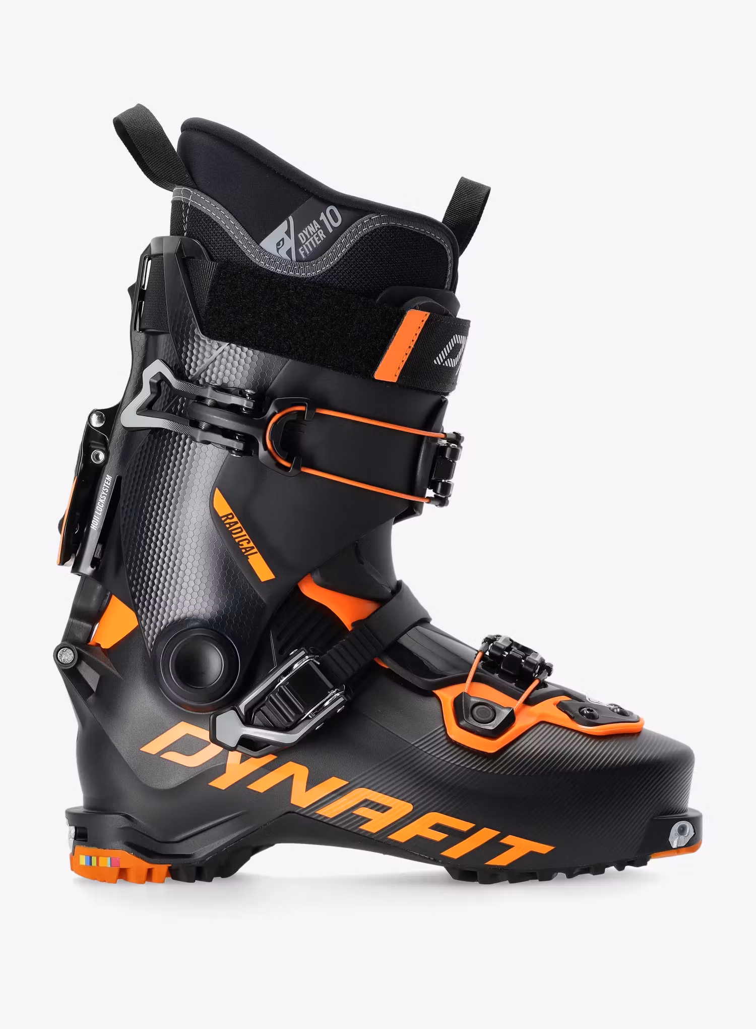 Skialpové boty Dynafit Radical - black/fluo orange