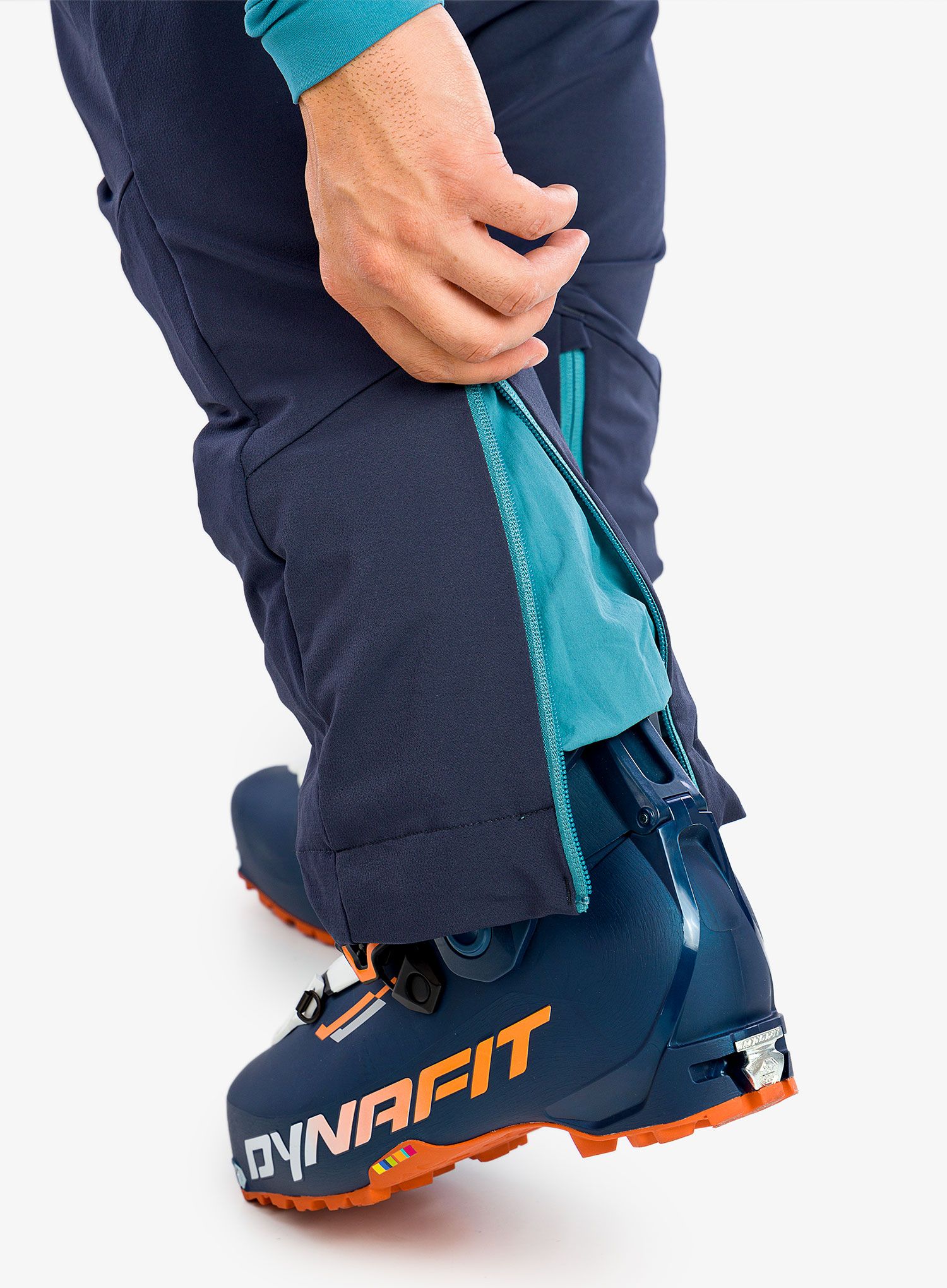 Skialpové kalhoty Dynafit TLT Touring DST Pants - blueberry/storm blue