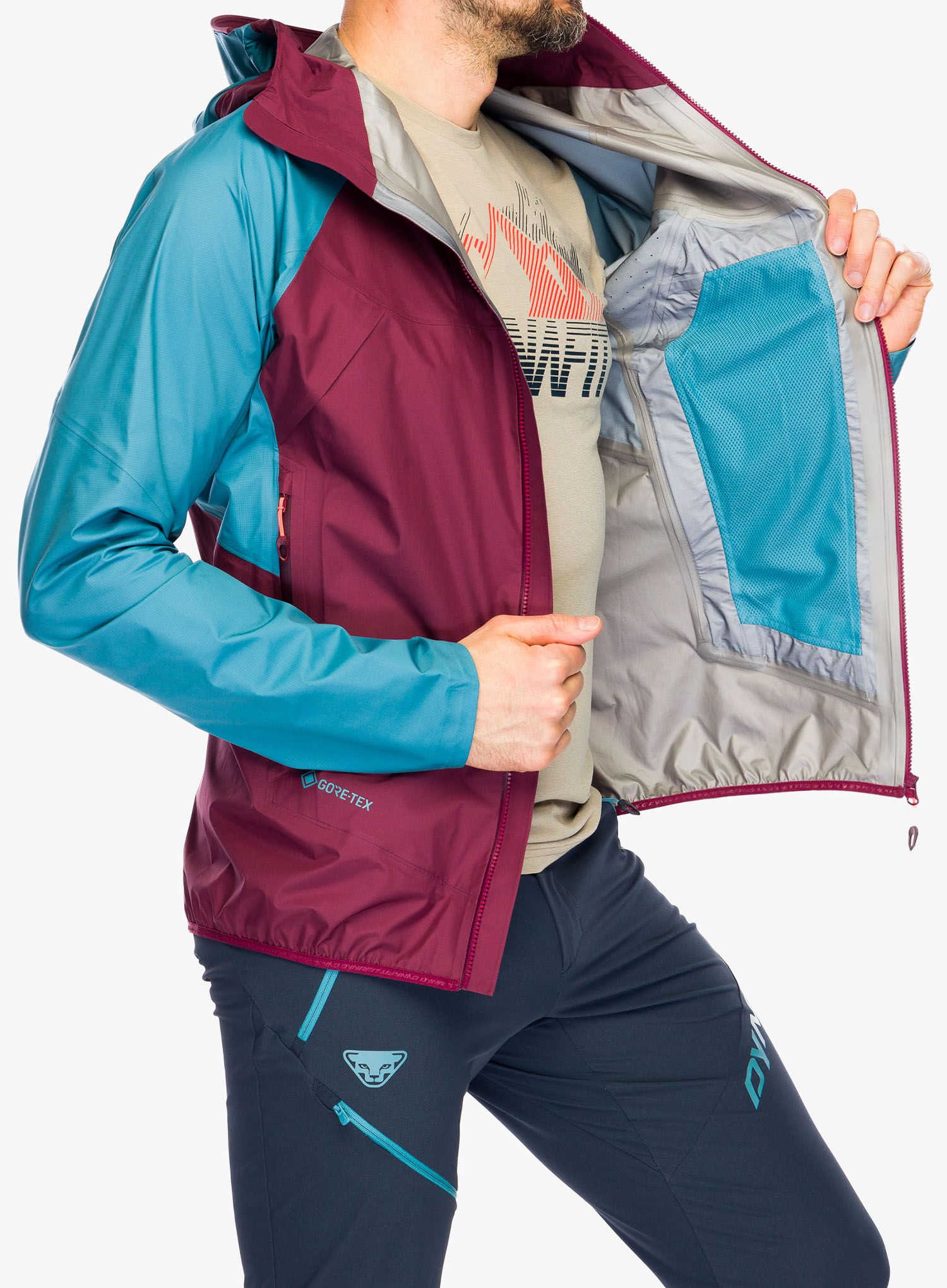 GORE TEX bunda Dynafit Transalper GTX Jacket - storm blue