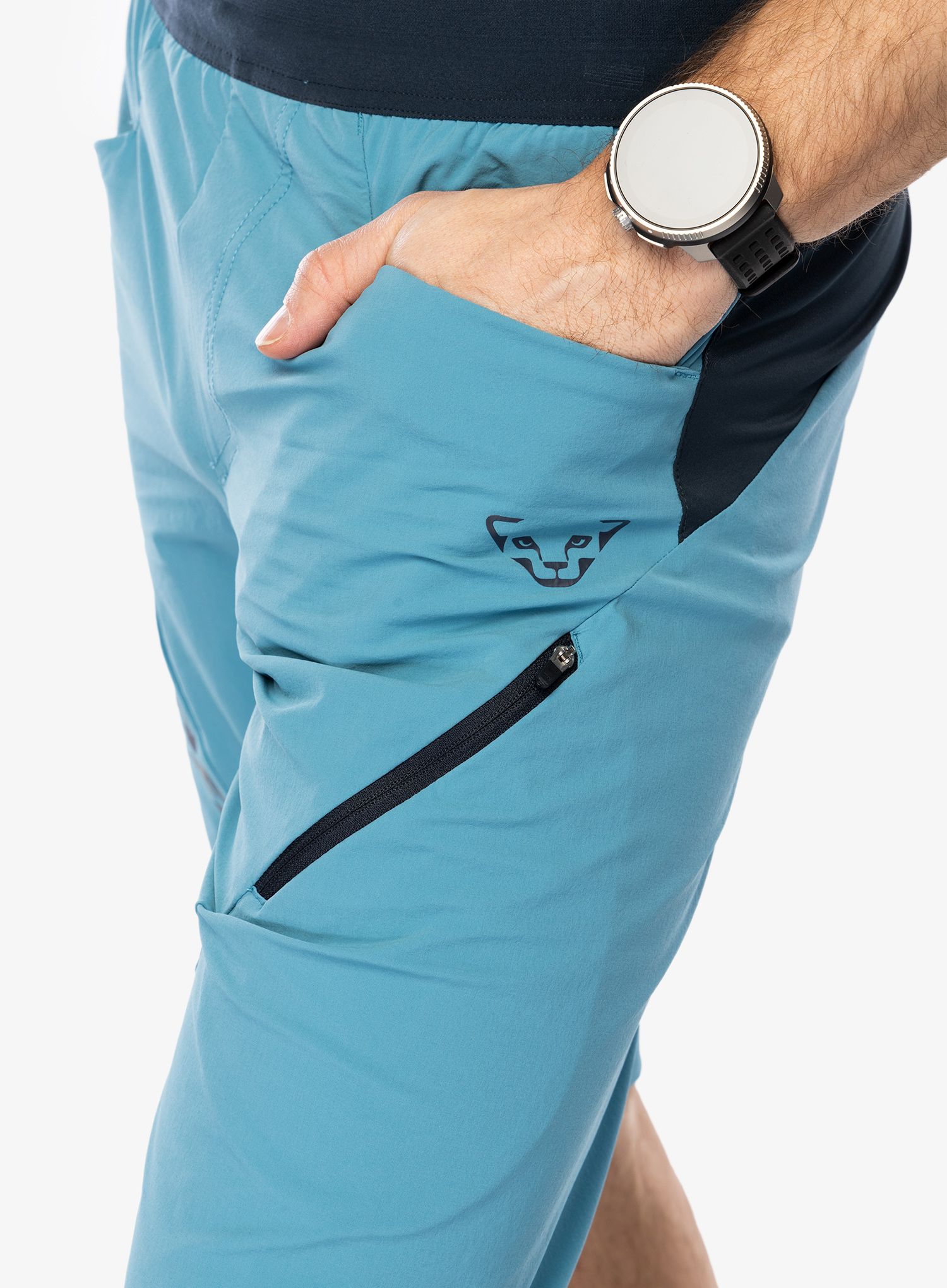 Outdoorové kraťasy Dynafit Transalper Hybrid Shorts - storm blue