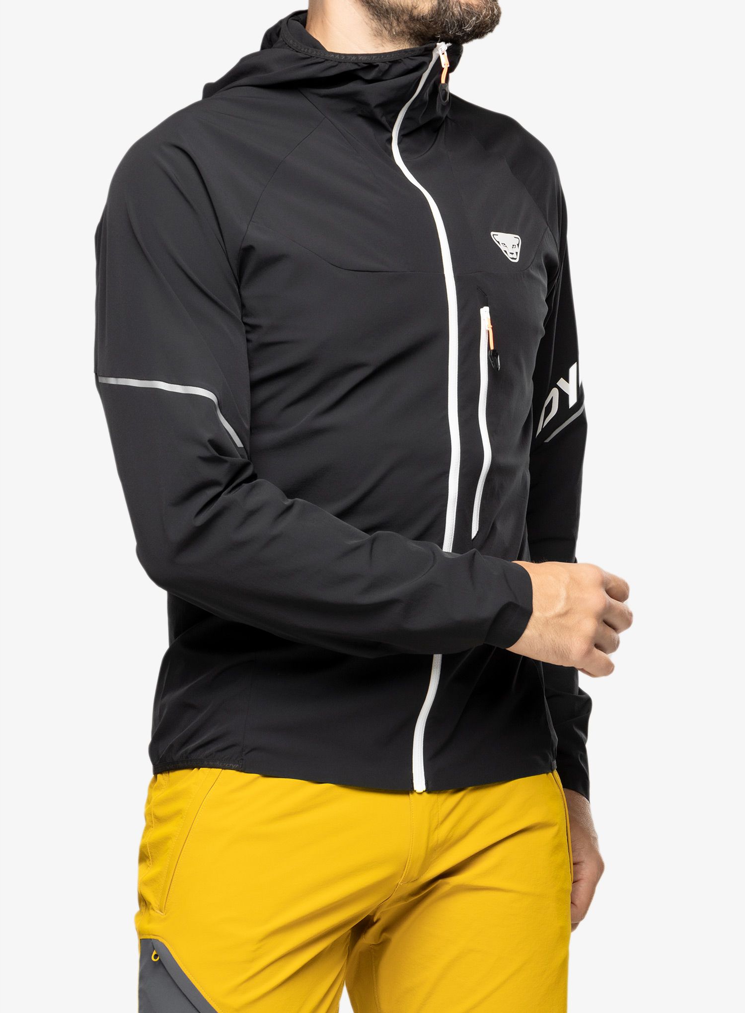 Softshellová bunda Dynafit Traverse DST Jacket - black out