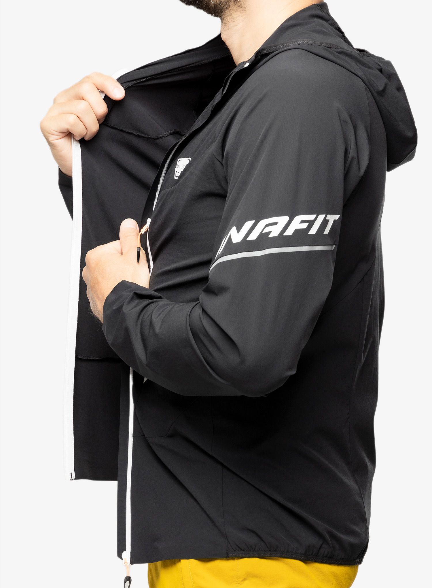 Softshellová bunda Dynafit Traverse DST Jacket - black out