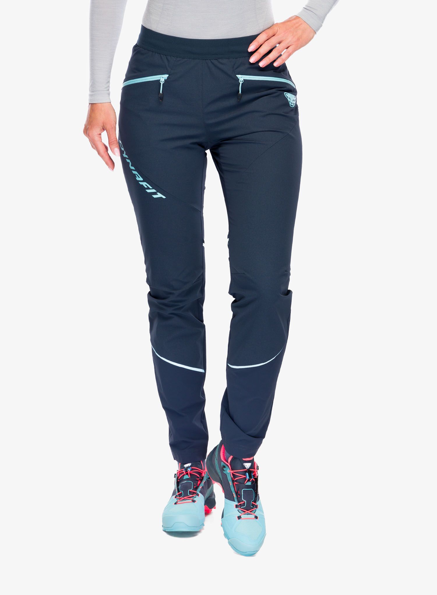 Trekové kalhoty dámské Dynafit Traverse Dynastretch Pants  - blueberry/marine blue