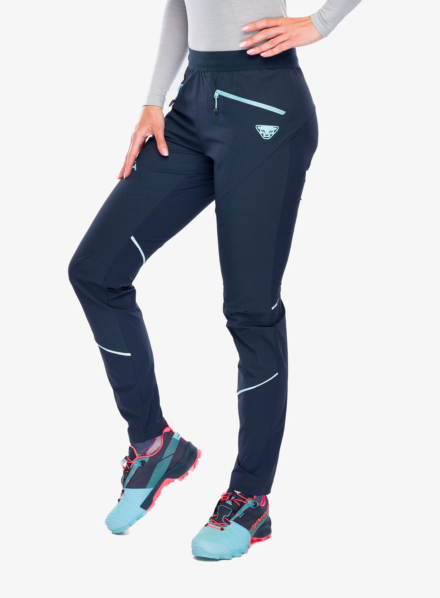 Trekové kalhoty dámské Dynafit Traverse Dynastretch Pants  - blueberry/marine blue