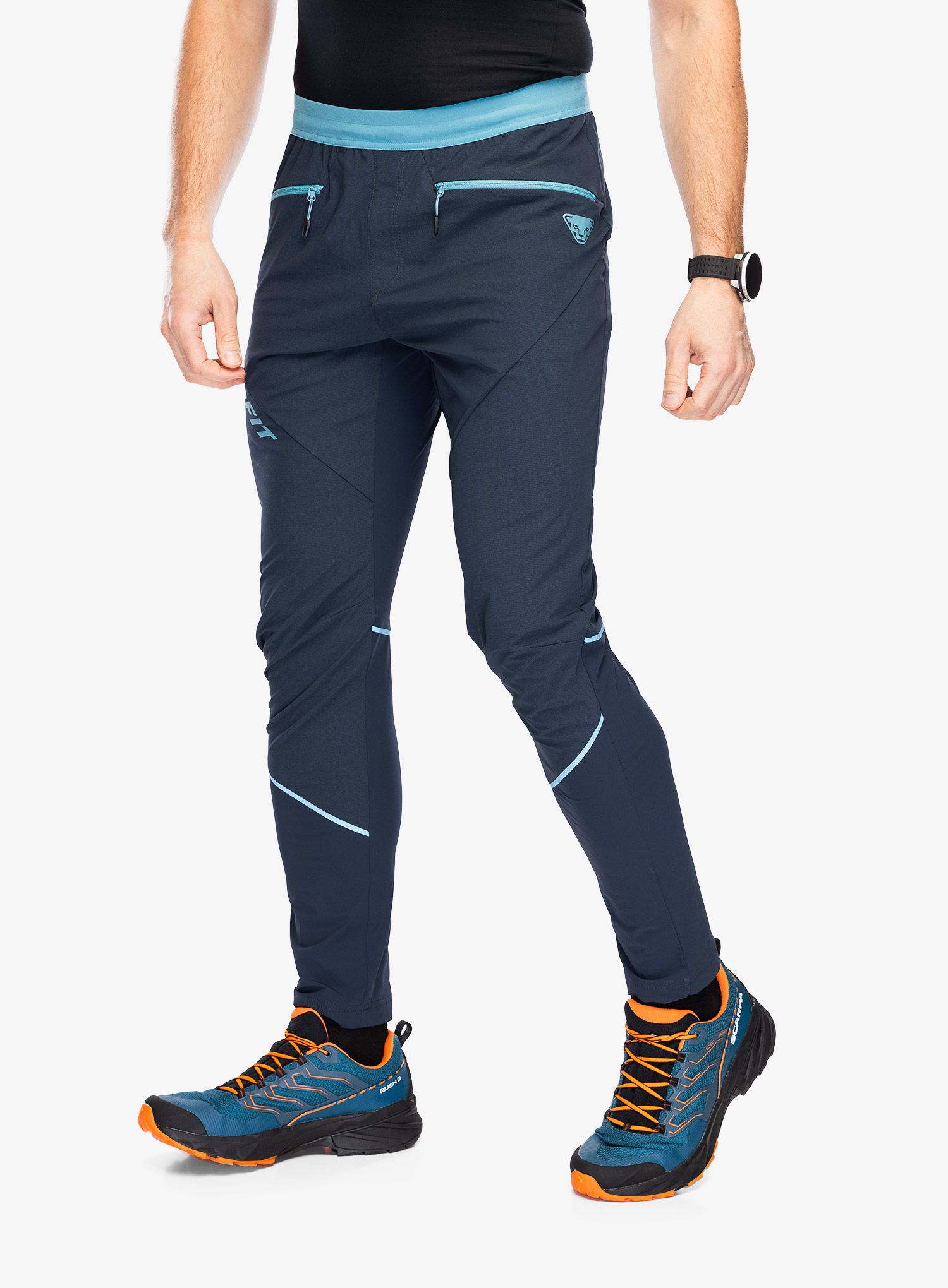 Trekové kalhoty Dynafit Traverse Dynastretch Pants - blueberry/storm blue