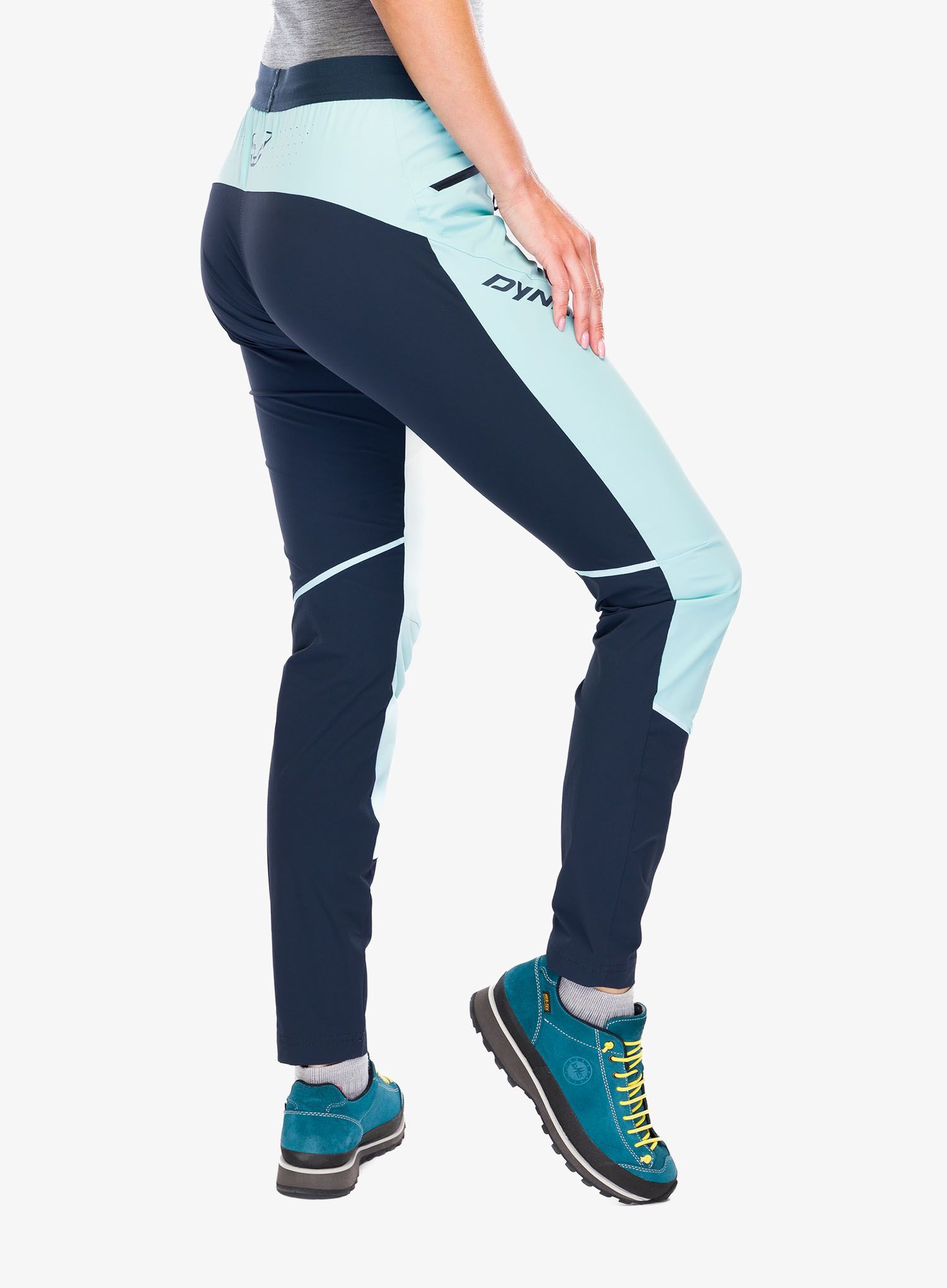 Softshellové kalhoty dámské Dynafit Traverse Dynastretch Pants  - marine blue