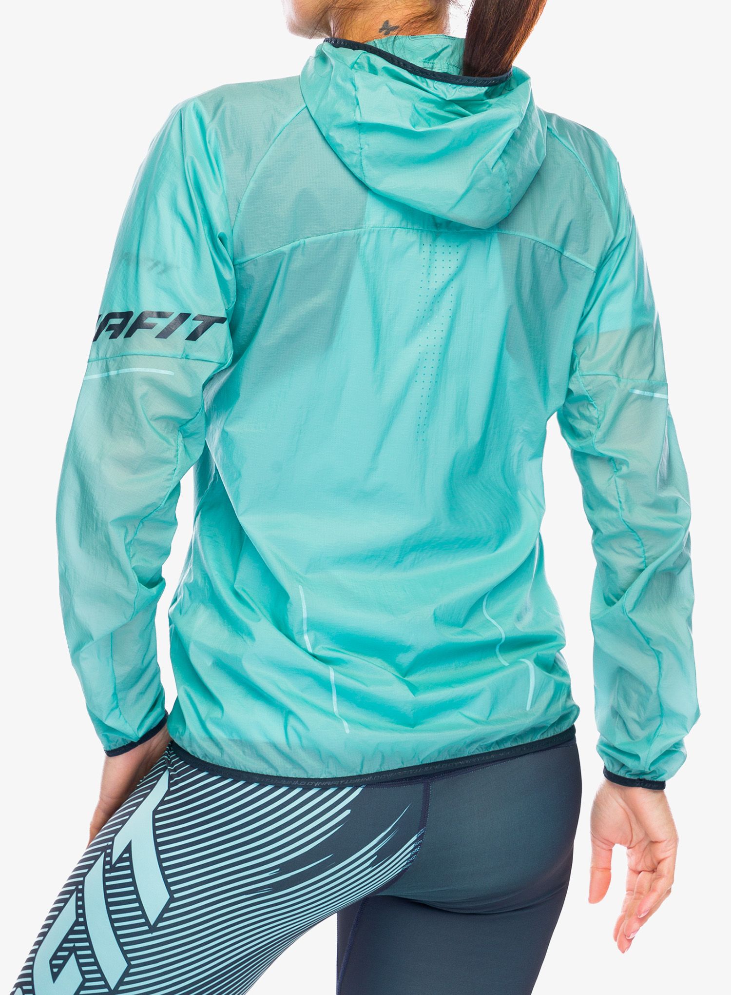 Bunda na běhání dámská Dynafit Vert Wind 72 Jacket  - marine blue