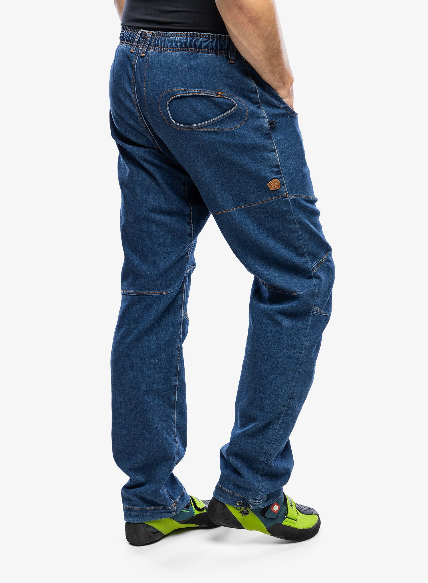 Lezecké kalhoty E9 Rondo Denim 2.3 - blue