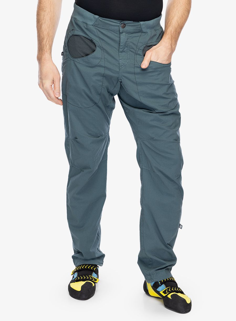 Lezecké kalhoty E9 Rondo Slim - slate