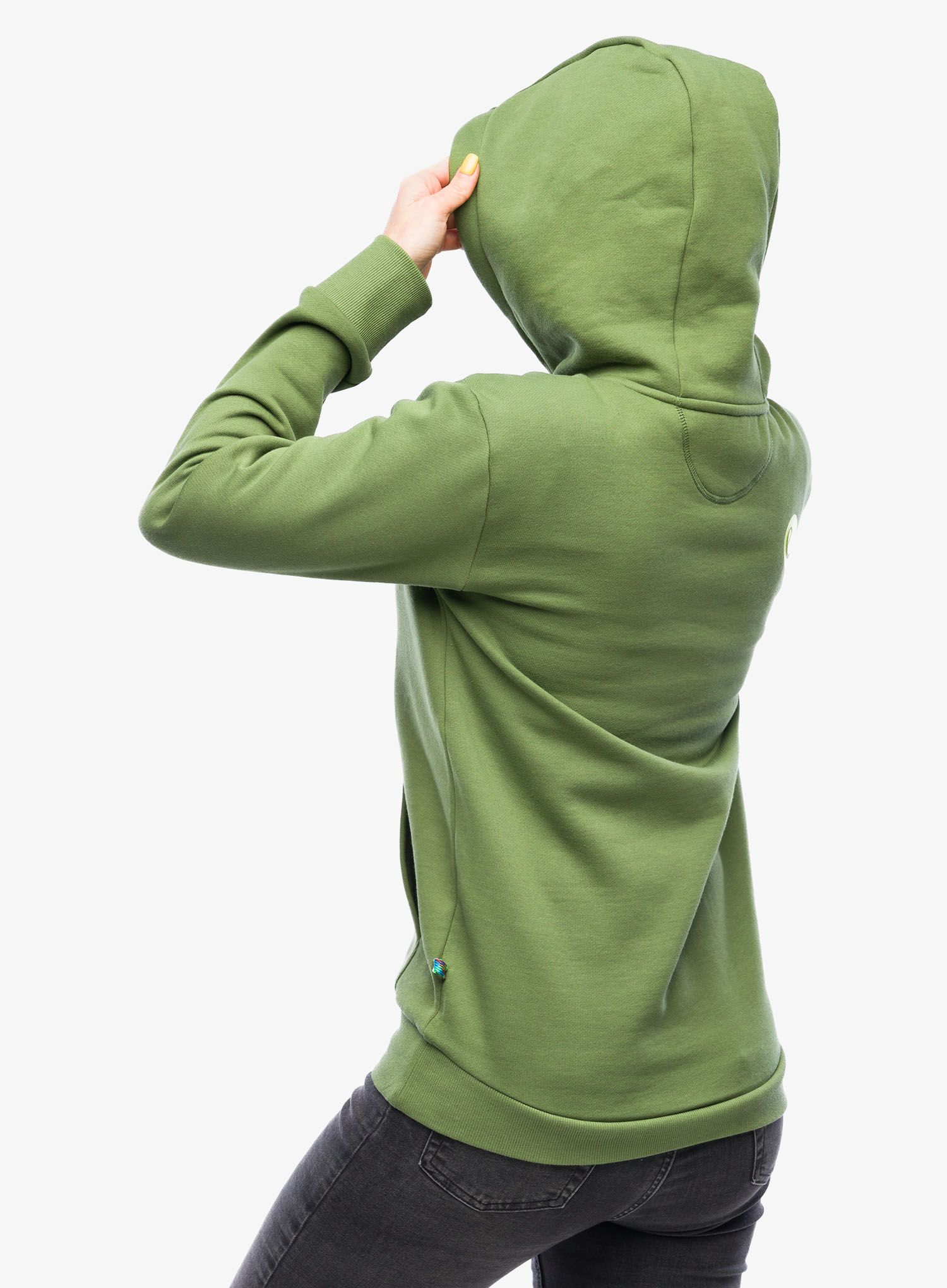 Dámská mikina s kapucí Edelrid Spotter Hoody IV - kale